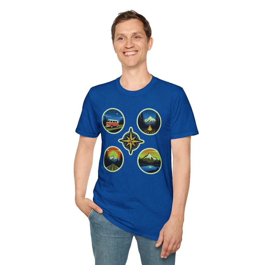 Adventure Badge Unisex Tee