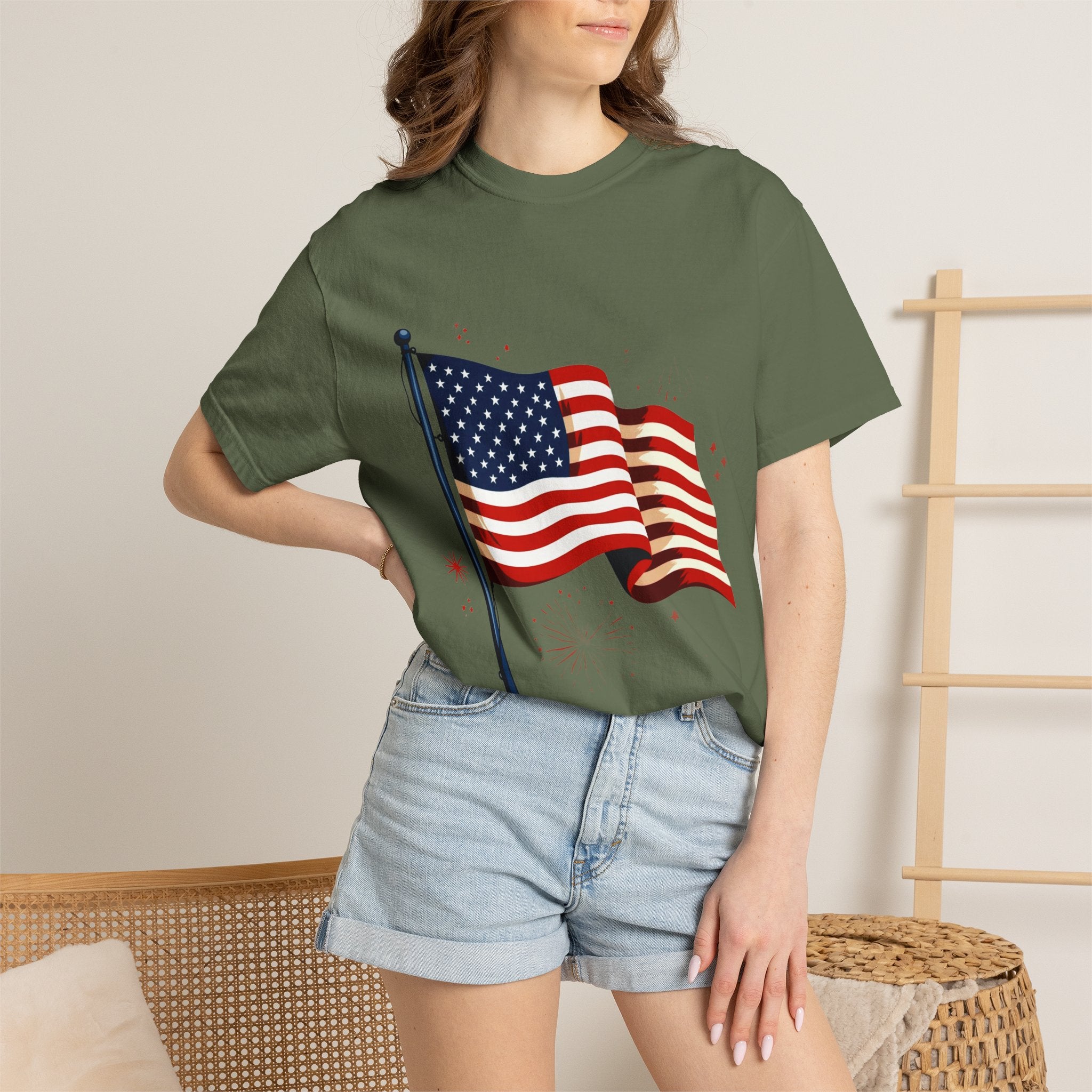 America’s Flag Garment-Dyed Tee