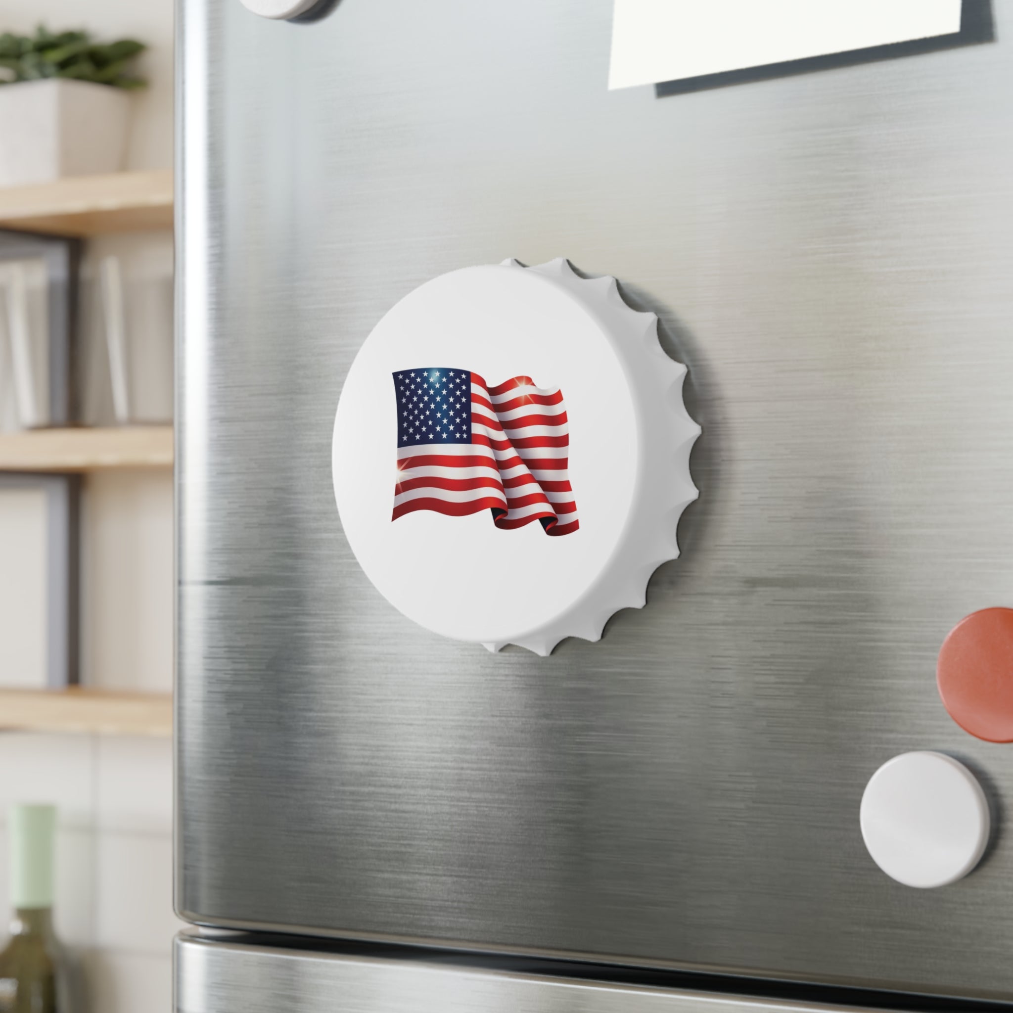 American Flag Bottle Opener