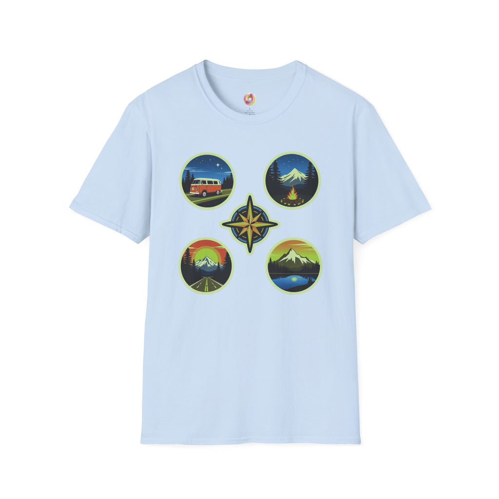 Adventure Badge Unisex Tee