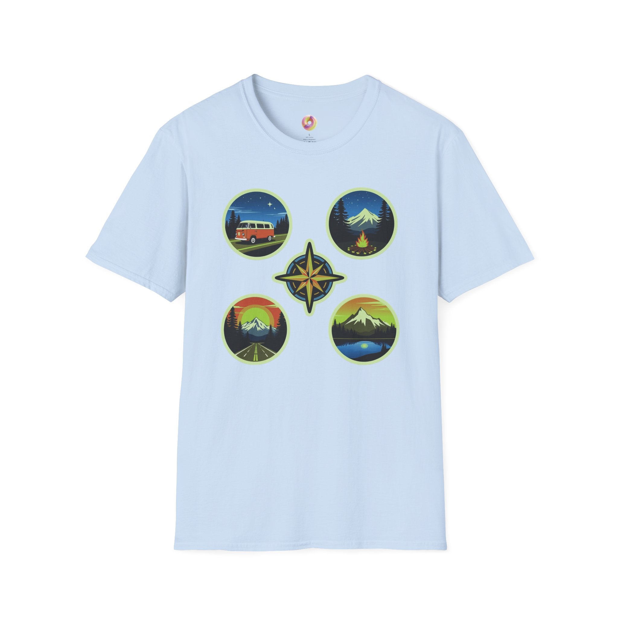 Adventure Badge Unisex Tee