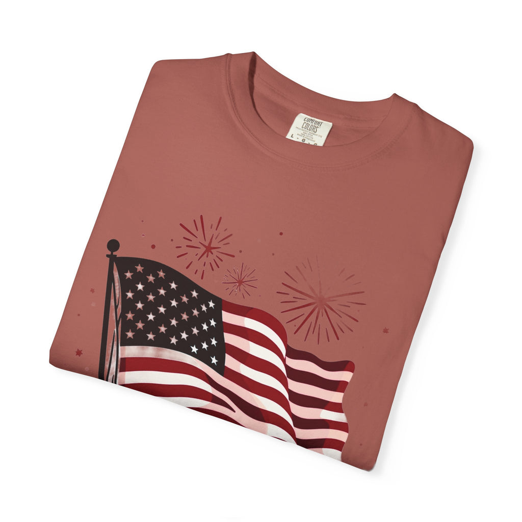 American Flag Garment-Dyed Tee