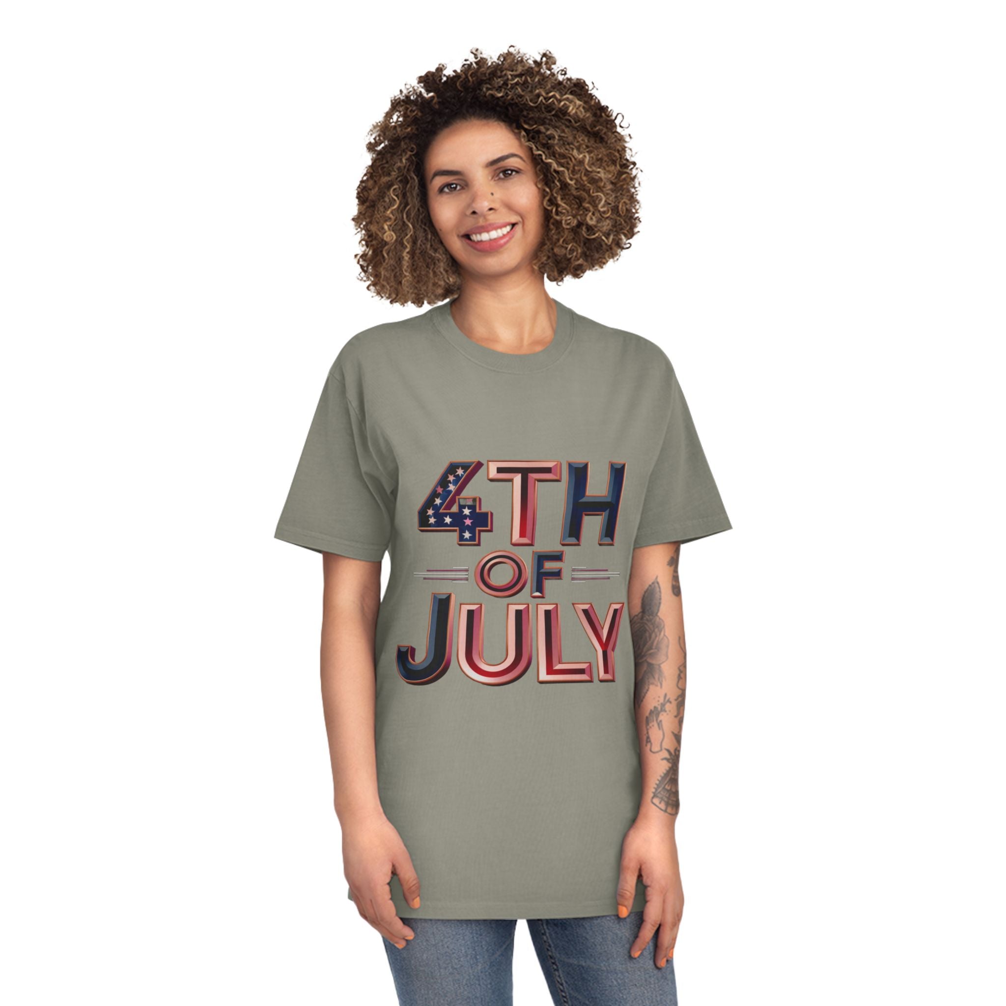 American 4th Faded Shirt