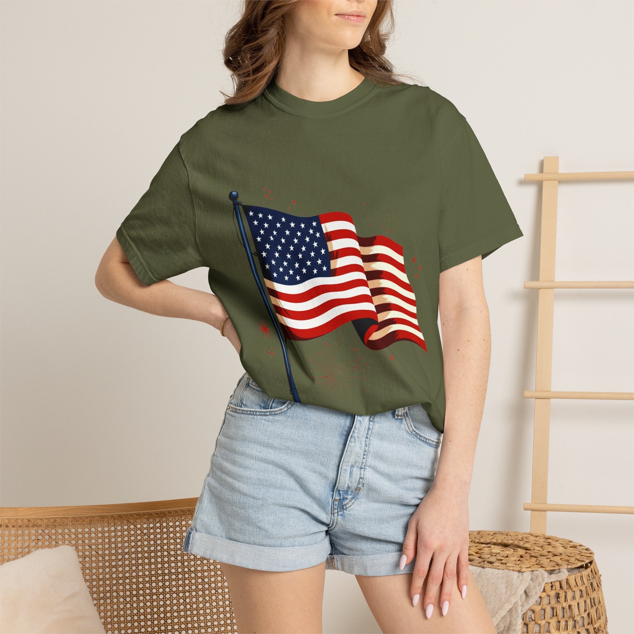 America’s Flag Garment-Dyed Tee