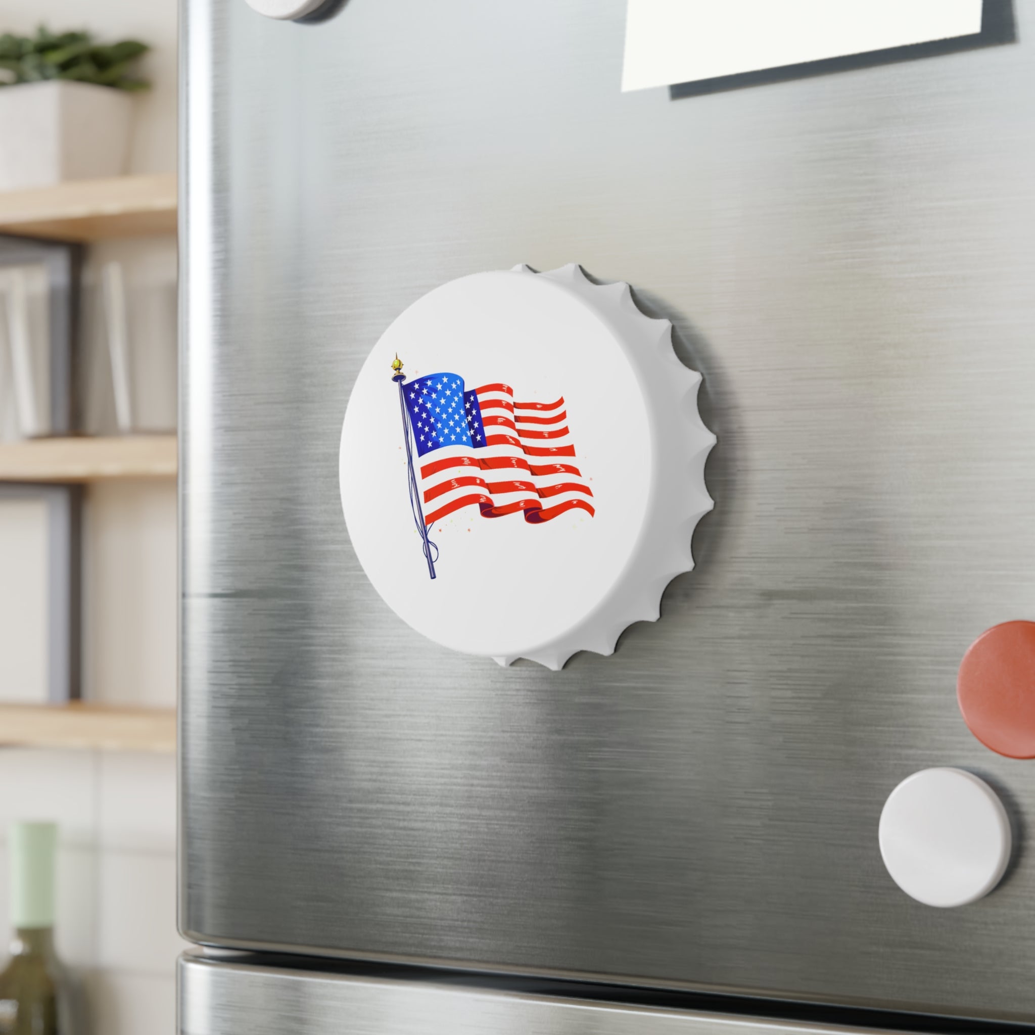 Waving Flag Bottle Opener