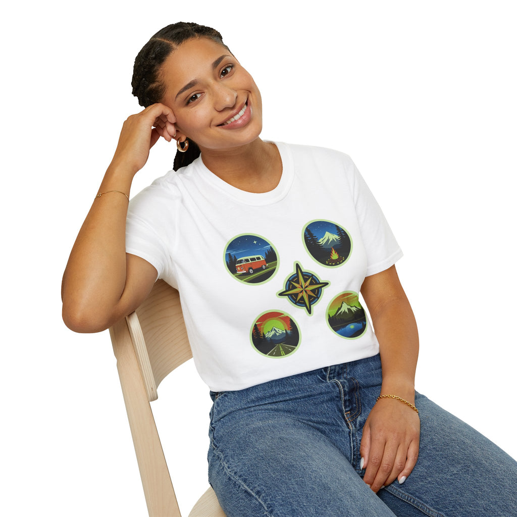 Adventure Badge Unisex Tee