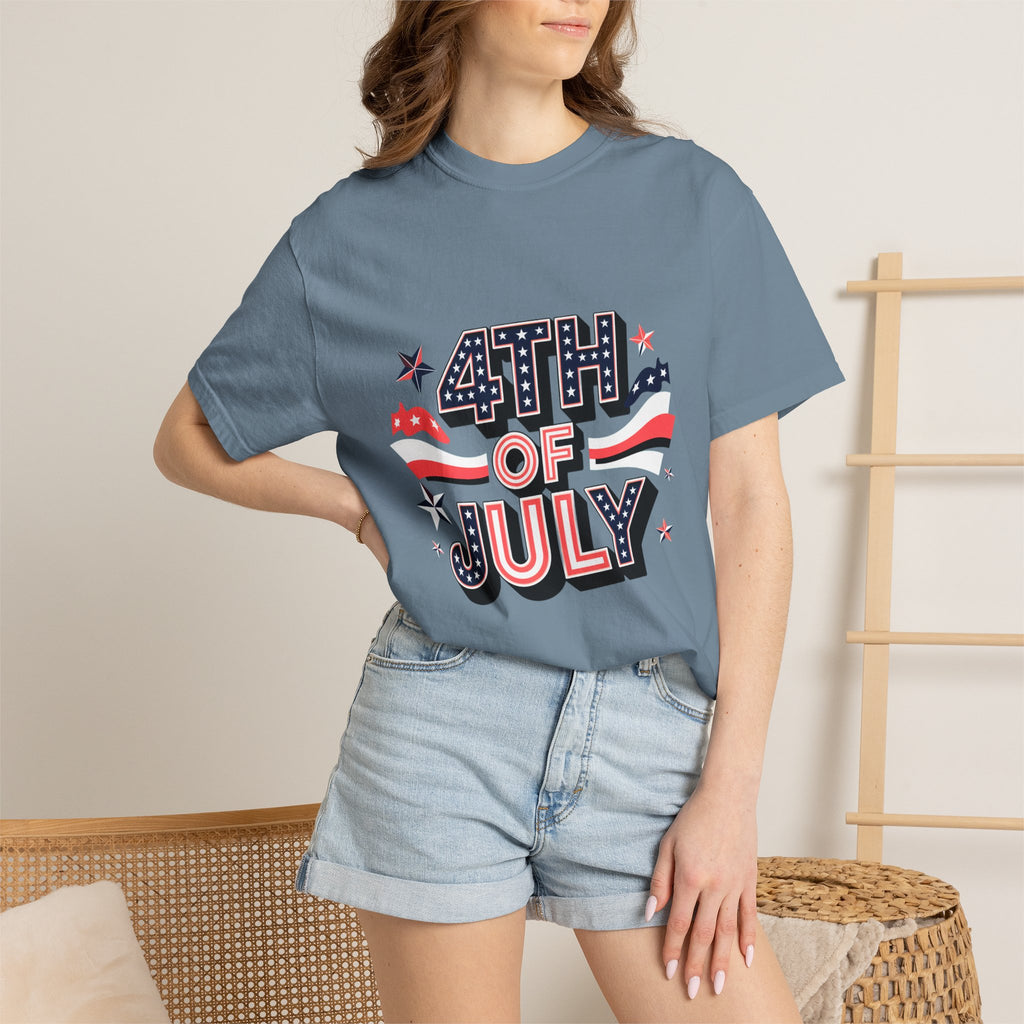 The 4th Stars Garment-Dyed Tee