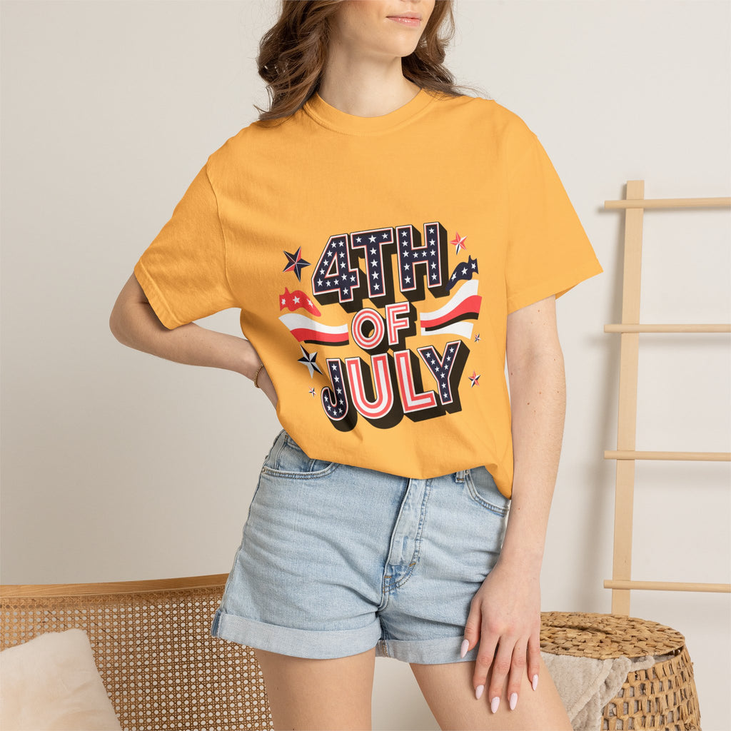 The 4th Stars Garment-Dyed Tee