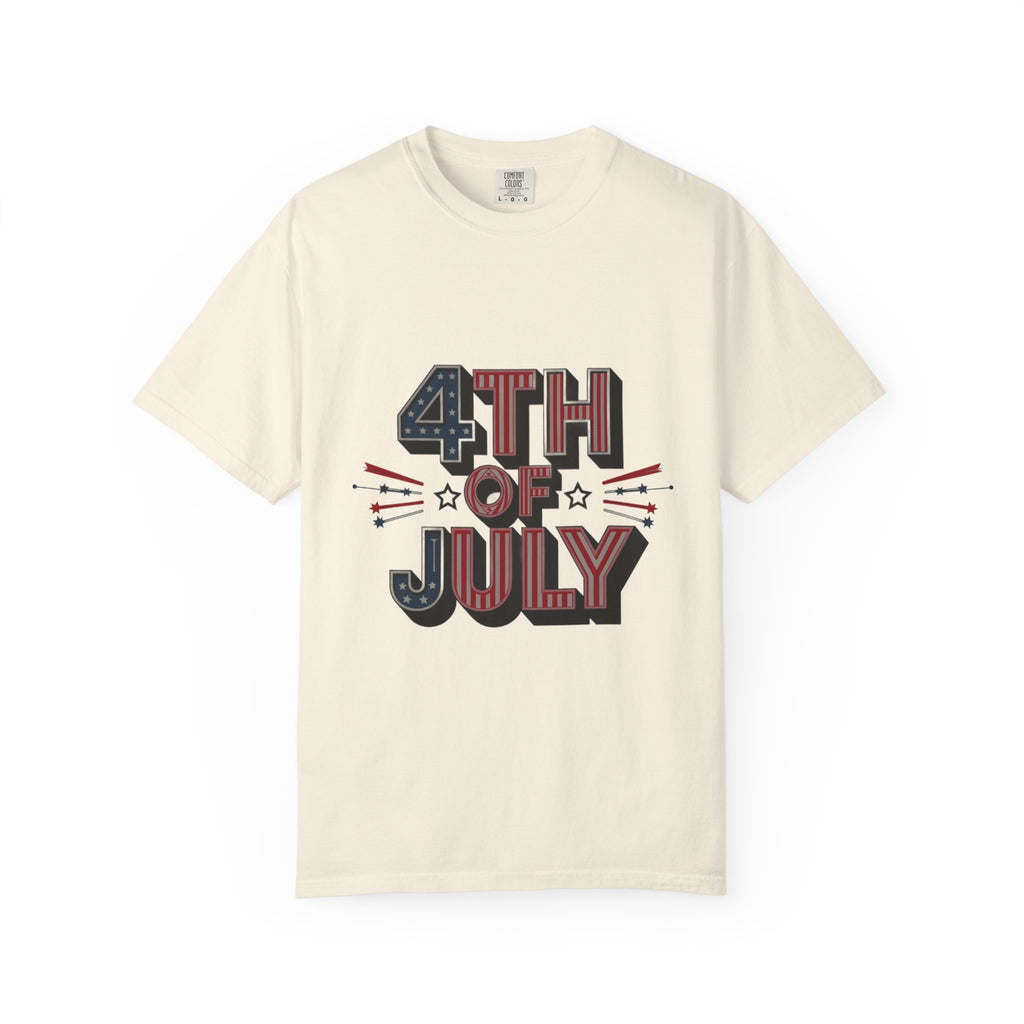 4th of July Garment-Dyed Tee