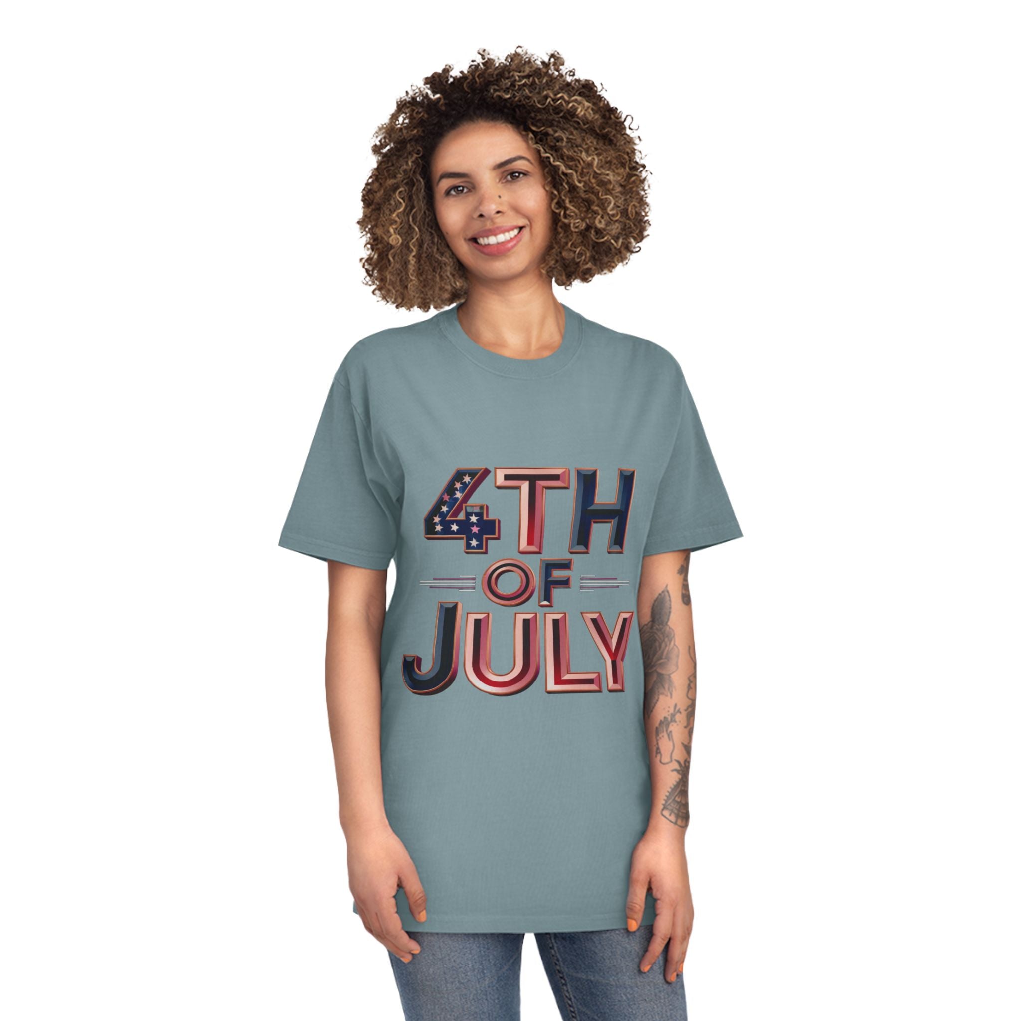 American 4th Faded Shirt