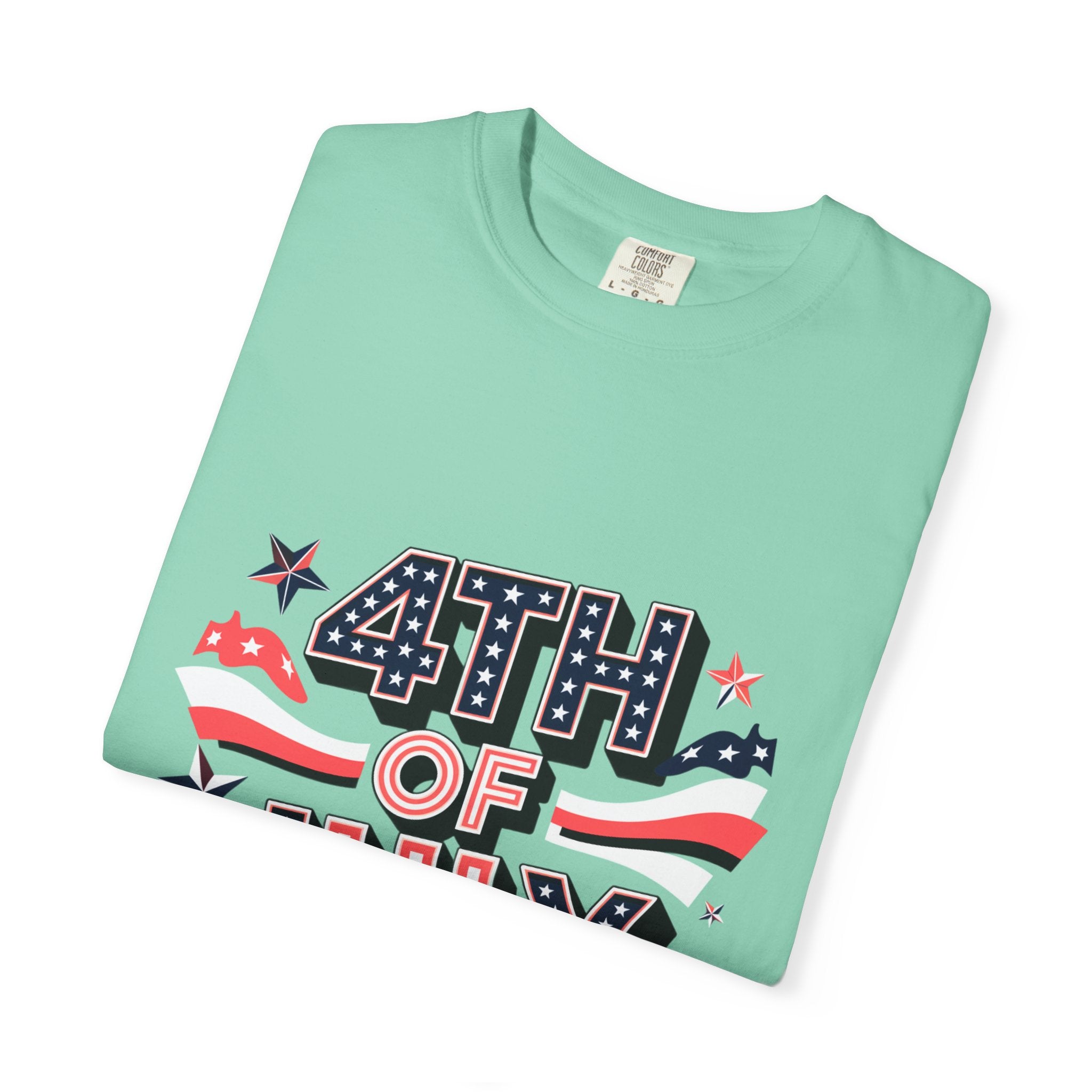 The 4th Stars Garment-Dyed Tee
