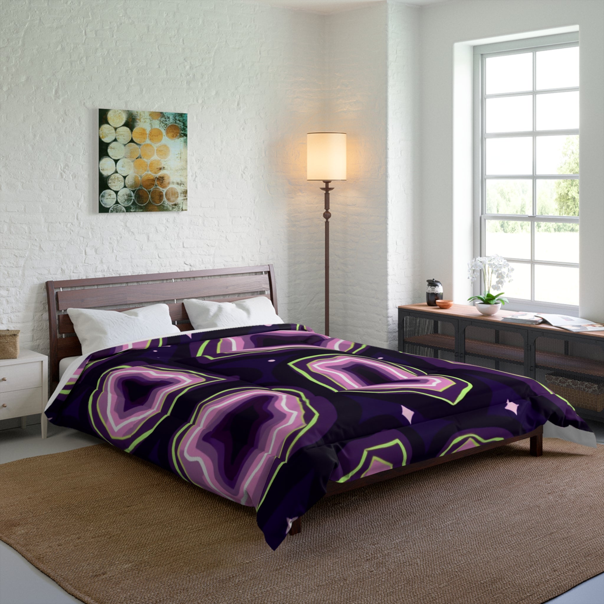 Agate Slice Comforter