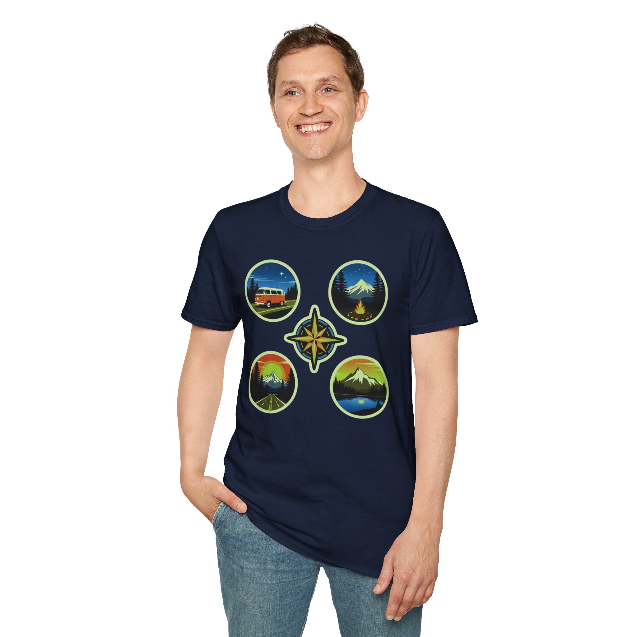 Adventure Badge Unisex Tee