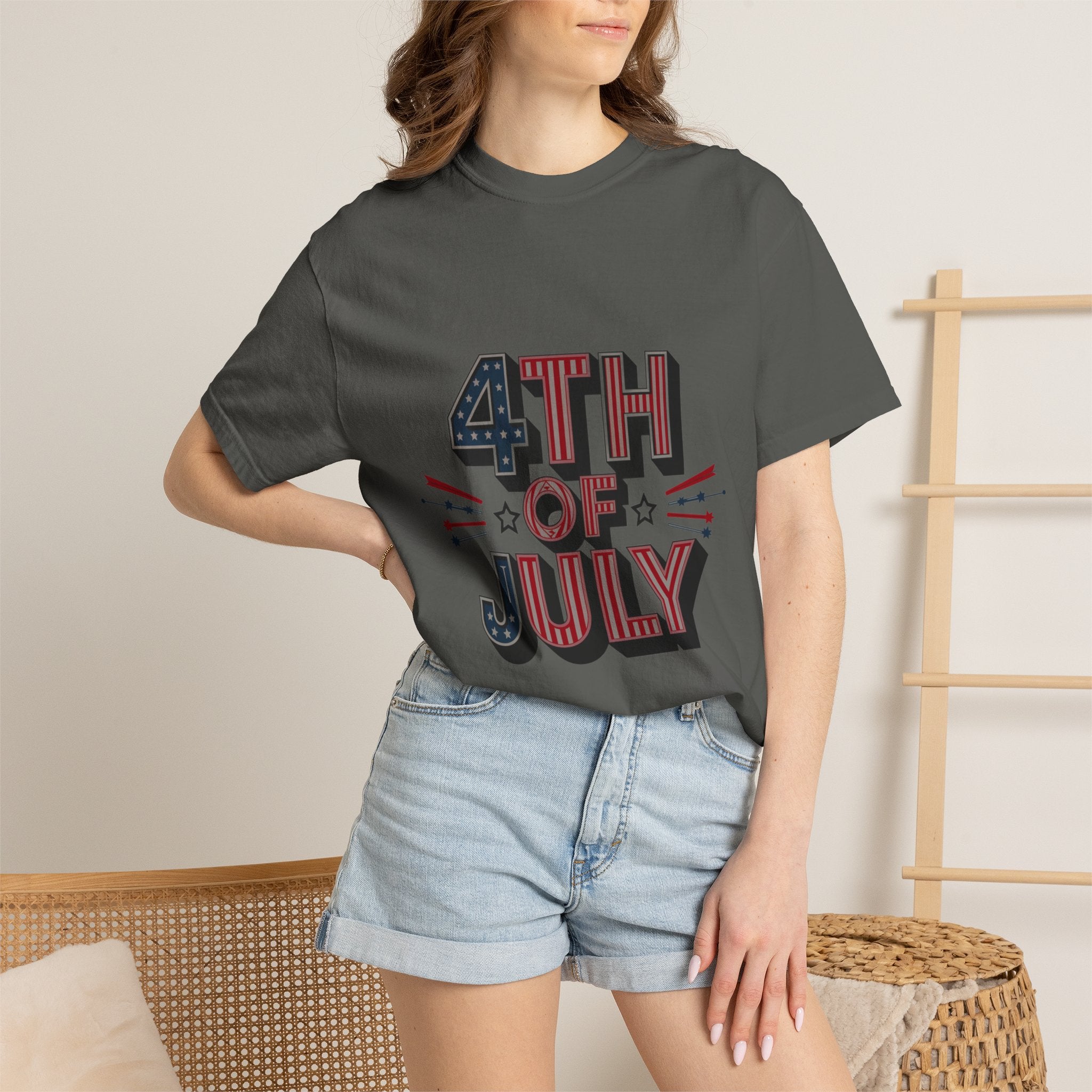 4th of July Garment-Dyed Tee