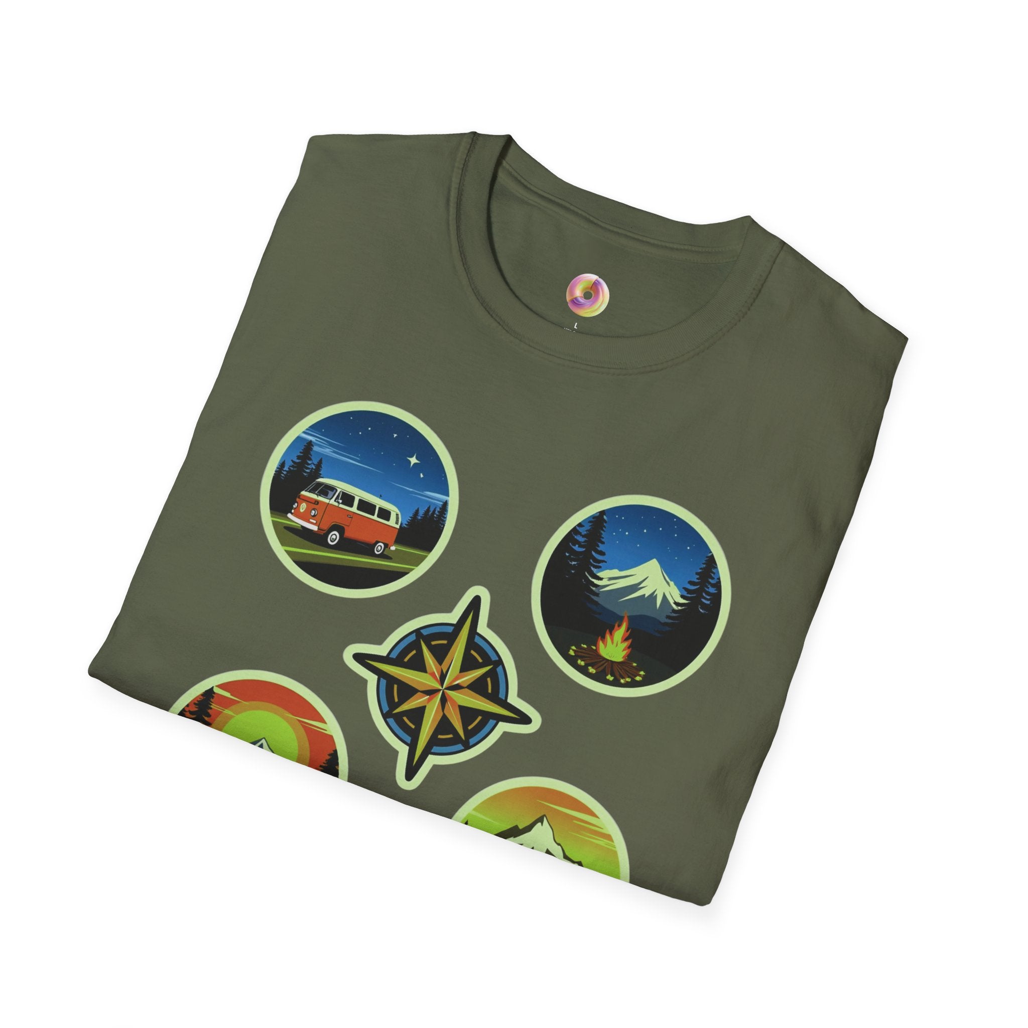 Adventure Badge Unisex Tee