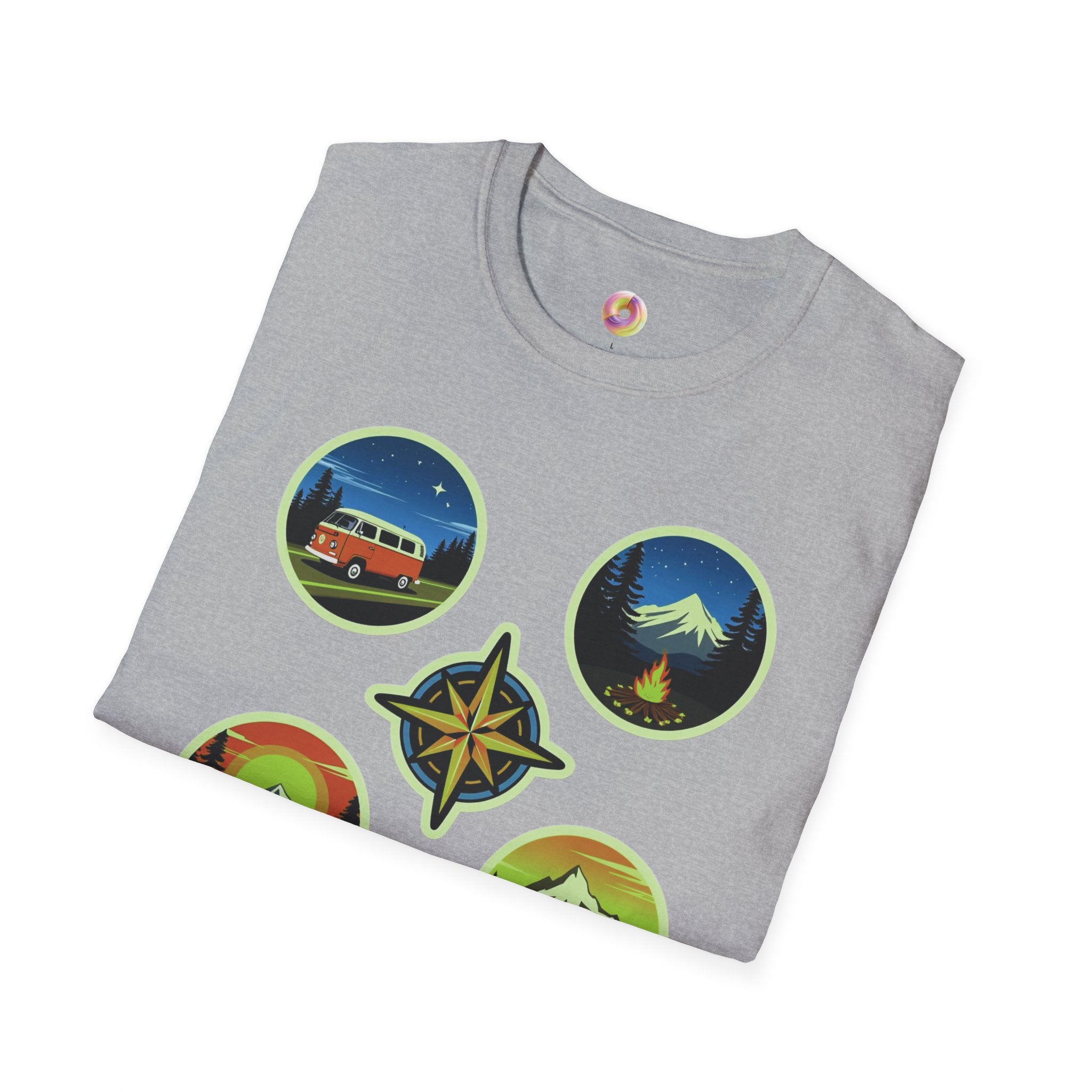 Adventure Badge Unisex Tee