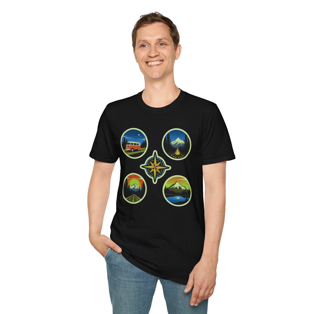 Adventure Badge Unisex Tee