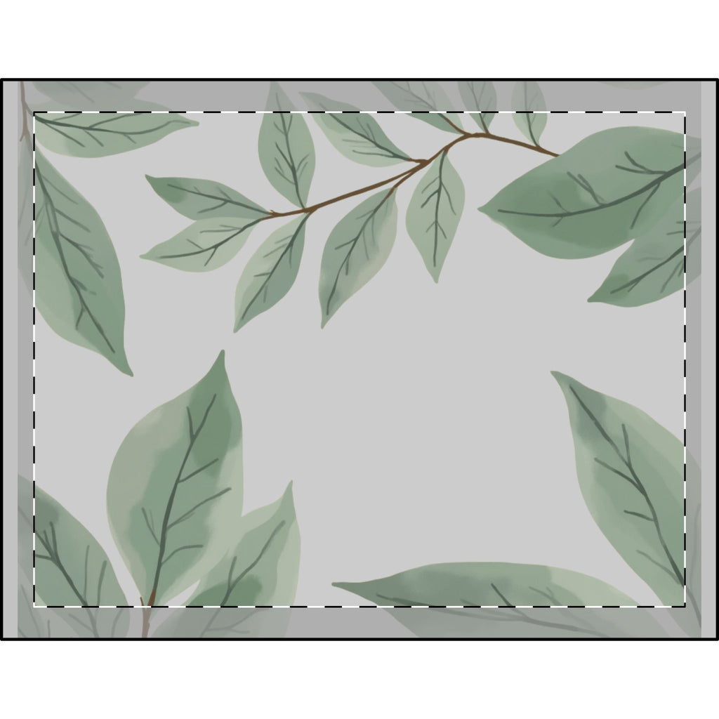 Botanical Leaf Cotton Bed Set