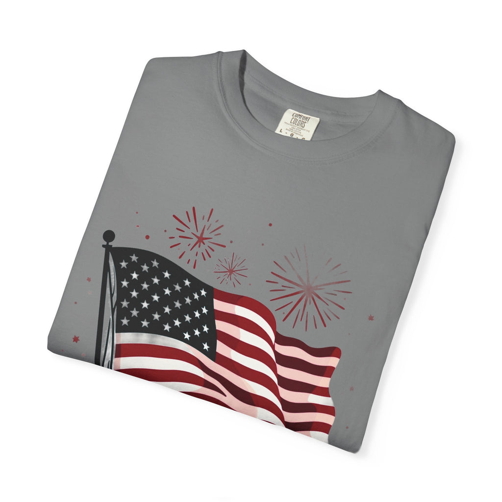 American Flag Garment-Dyed Tee