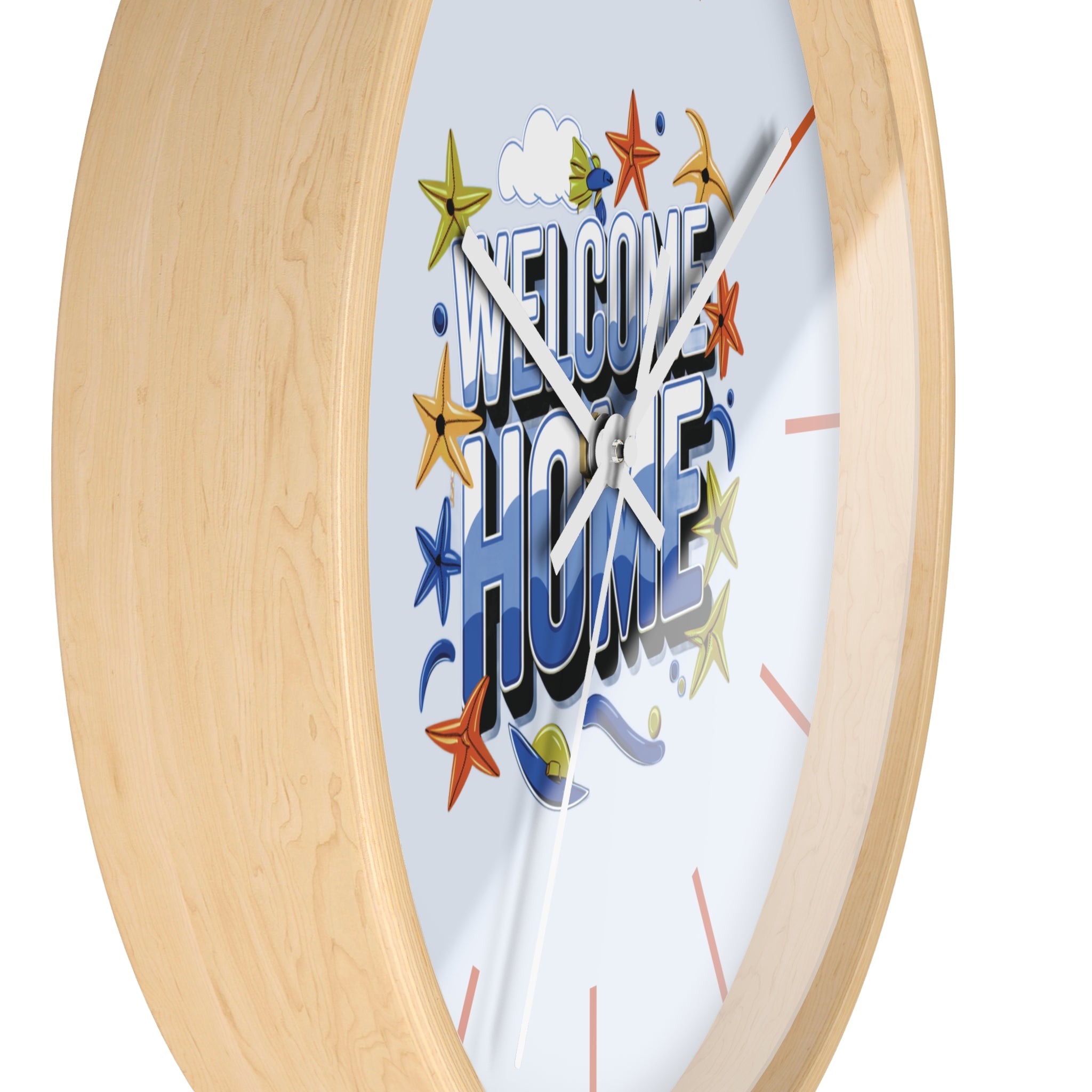 Welcome Home Wall Clock
