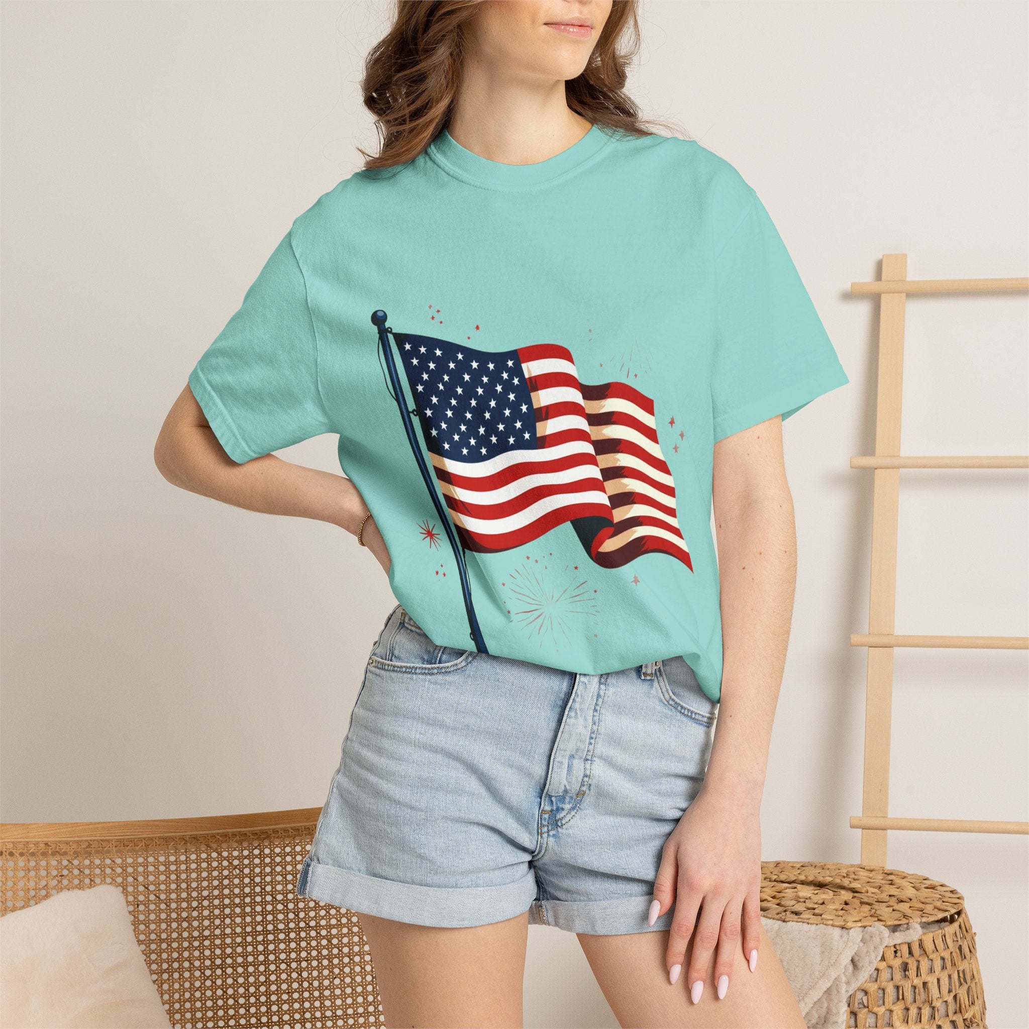 America’s Flag Garment-Dyed Tee