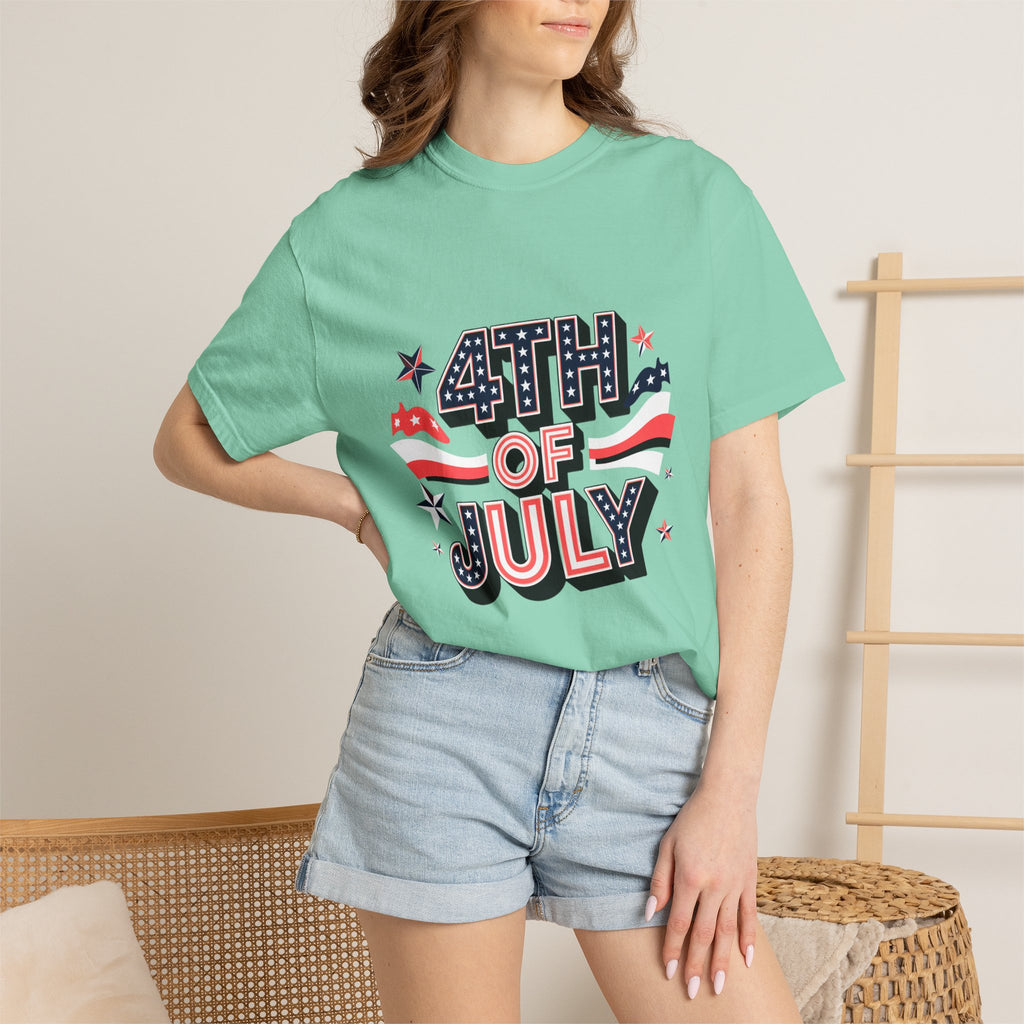 The 4th Stars Garment-Dyed Tee