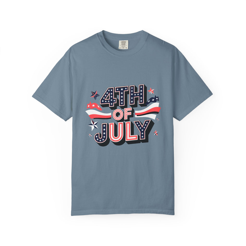 The 4th Stars Garment-Dyed Tee