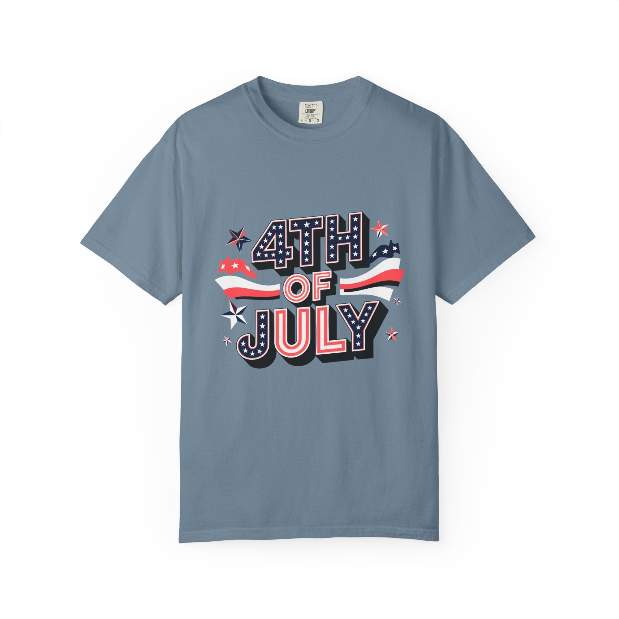 The 4th Stars Garment-Dyed Tee