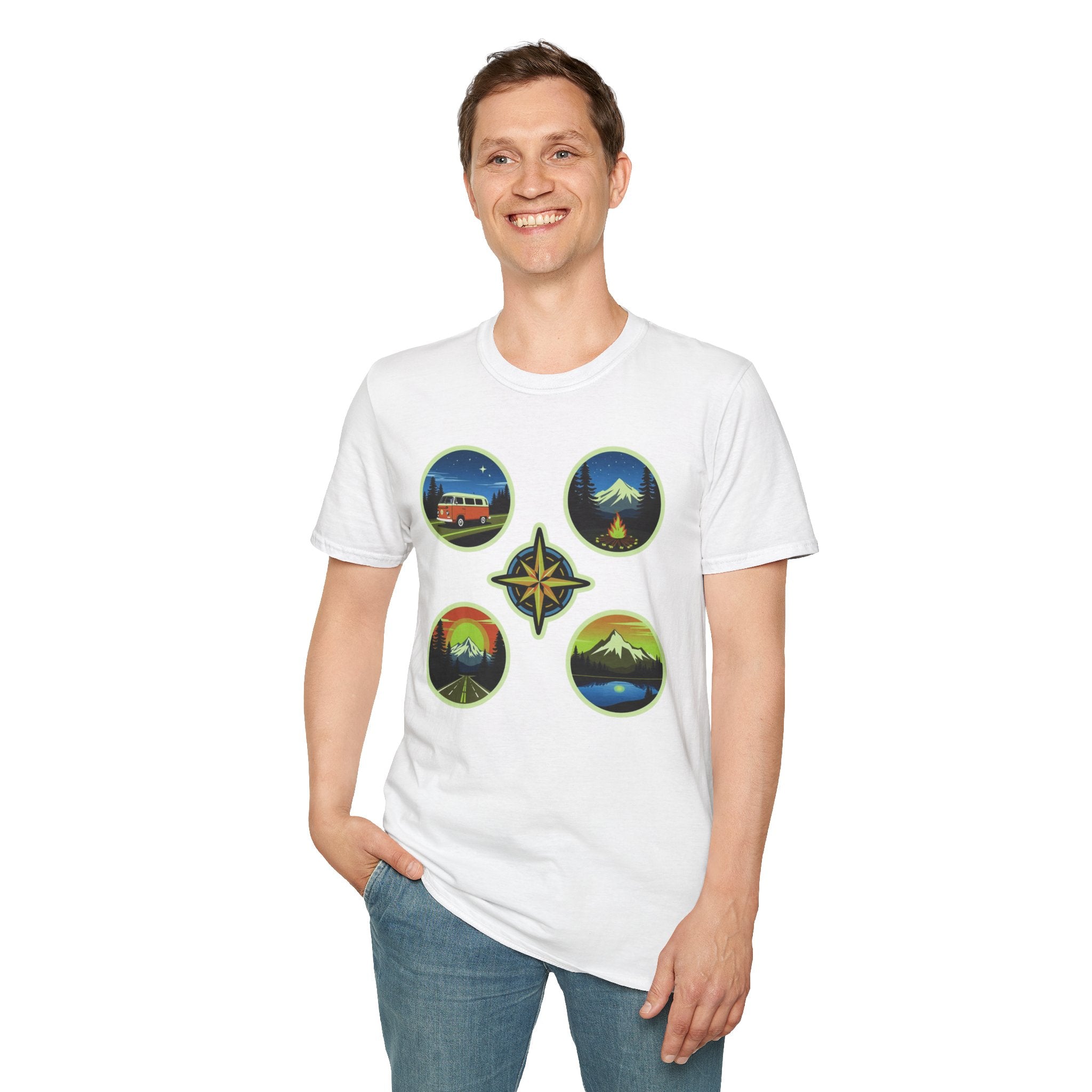 Adventure Badge Unisex Tee