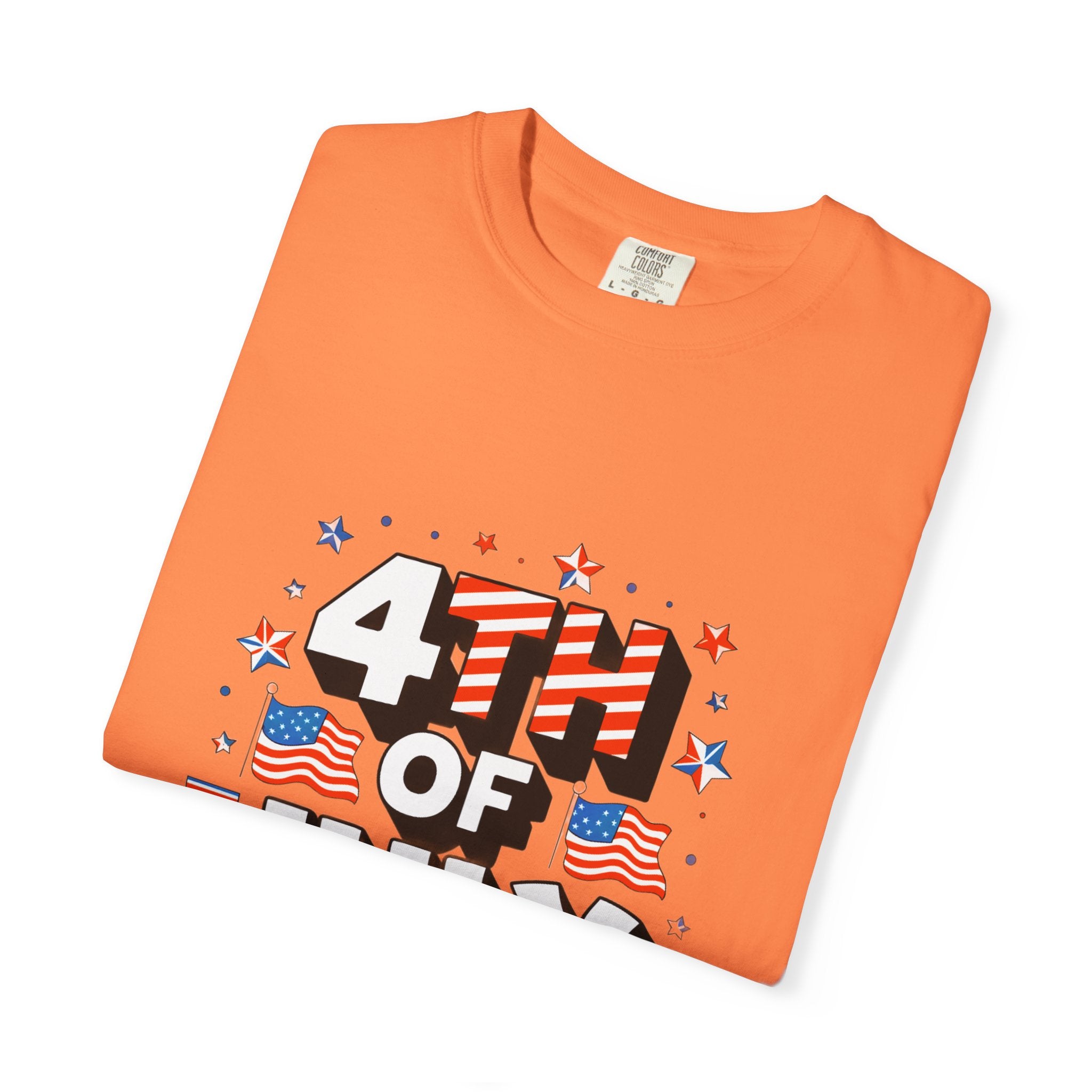 Happy 4th Garment-Dyed Tee