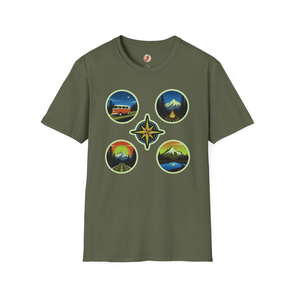 Adventure Badge Unisex Tee