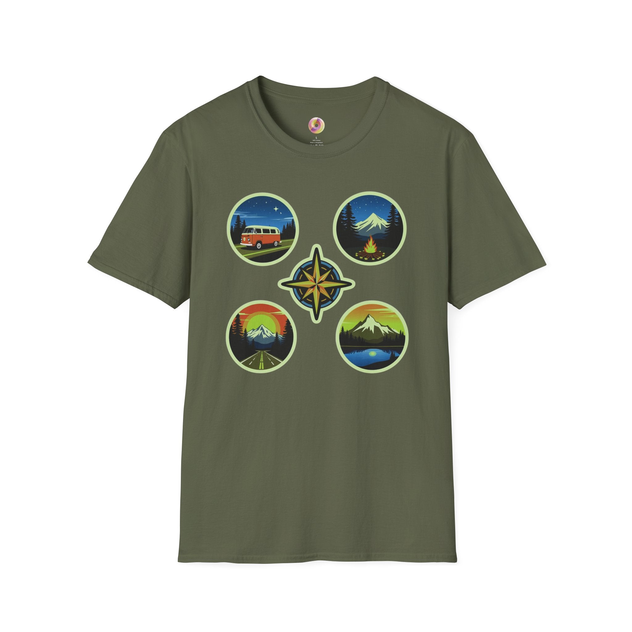 Adventure Badge Unisex Tee