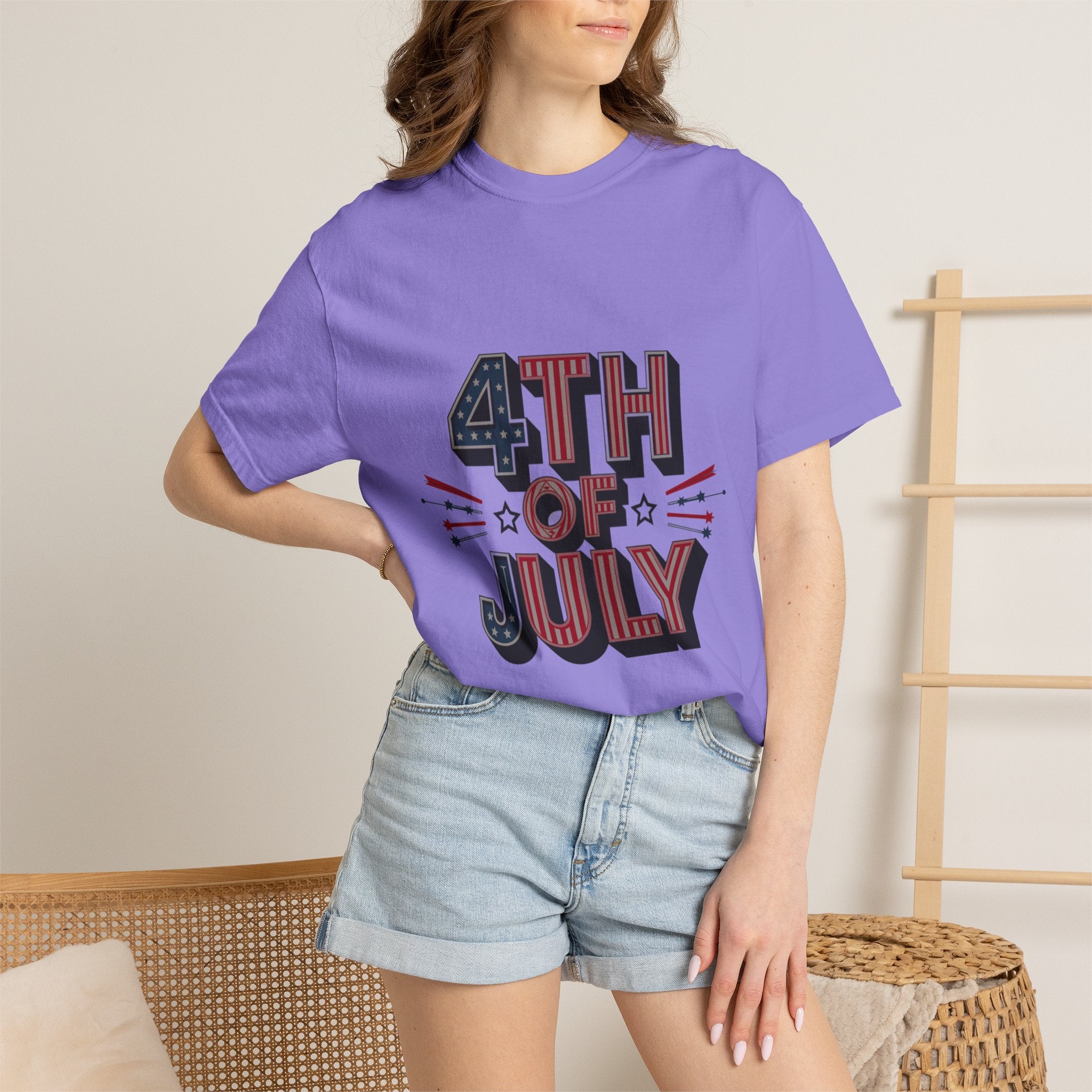 4th of July Garment-Dyed Tee