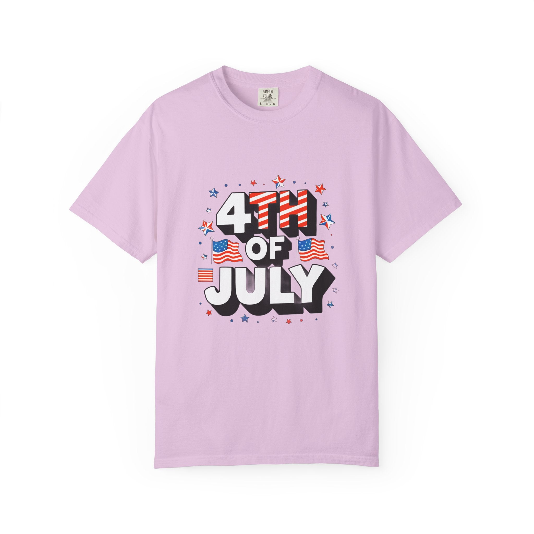 Happy 4th Garment-Dyed Tee