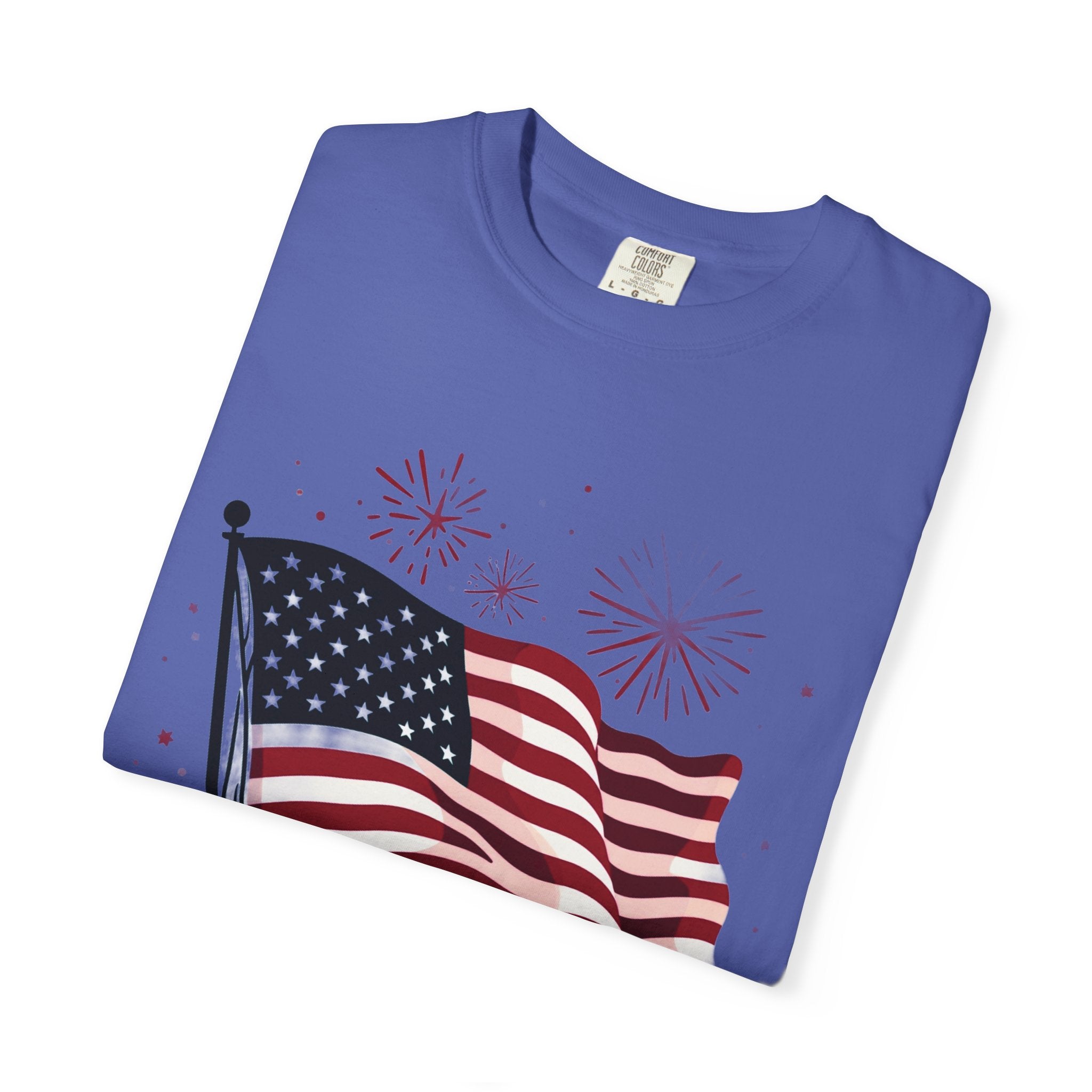 American Flag Garment-Dyed Tee