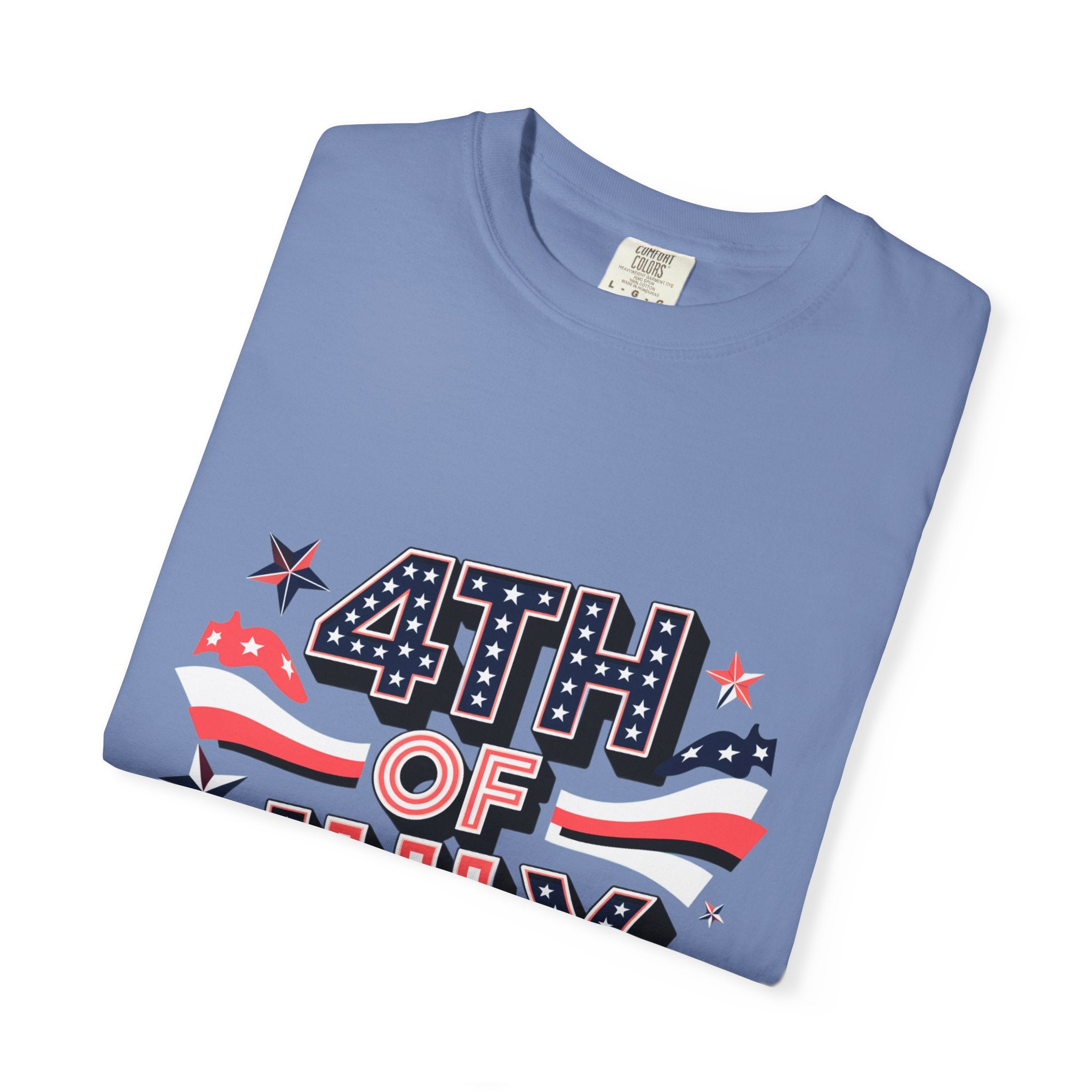 The 4th Stars Garment-Dyed Tee