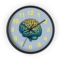 Brain Illustration Wall Clock