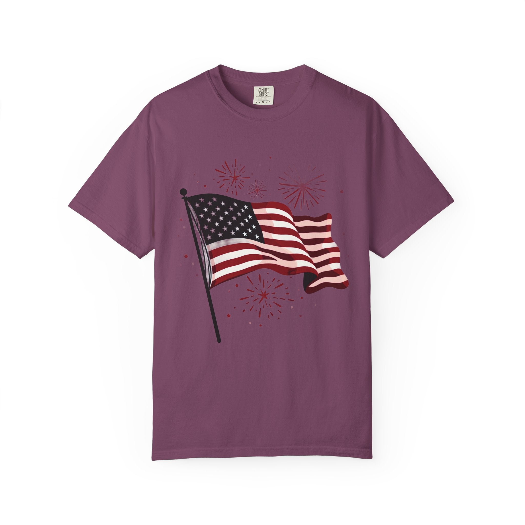 American Flag Garment-Dyed Tee