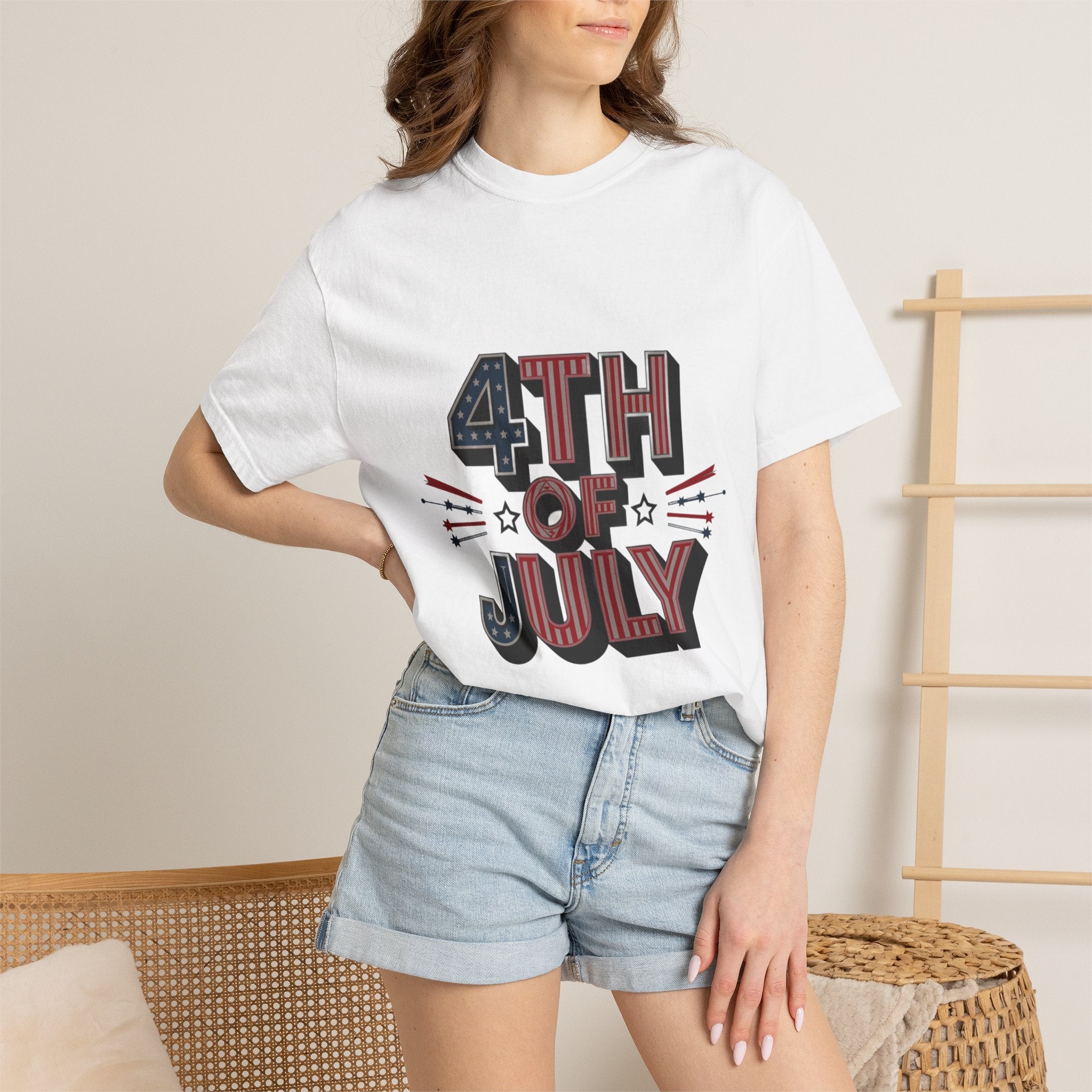 4th of July Garment-Dyed Tee