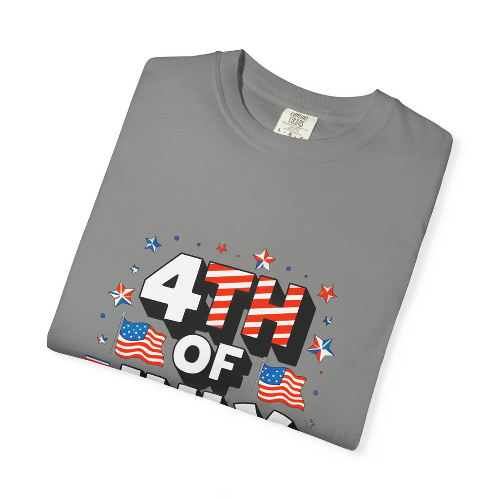 Happy 4th Garment-Dyed Tee
