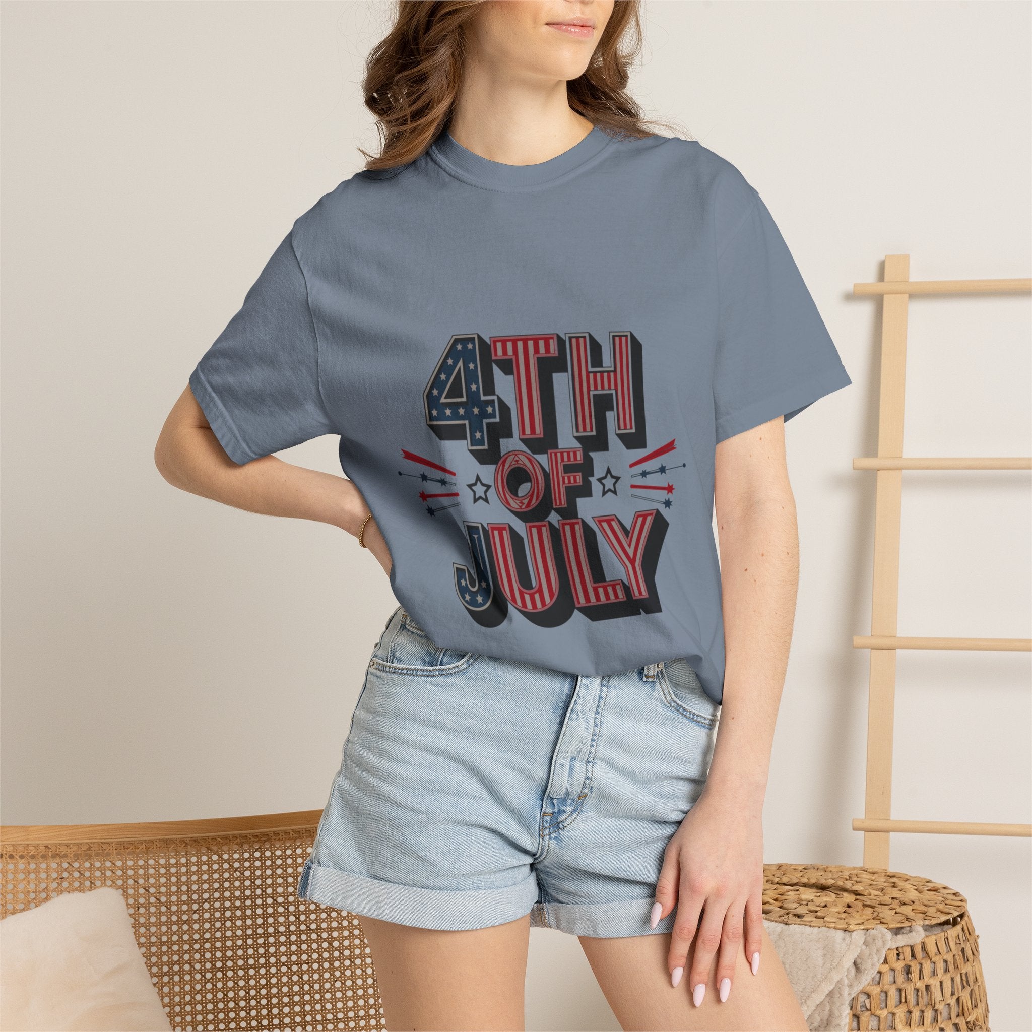 4th of July Garment-Dyed Tee