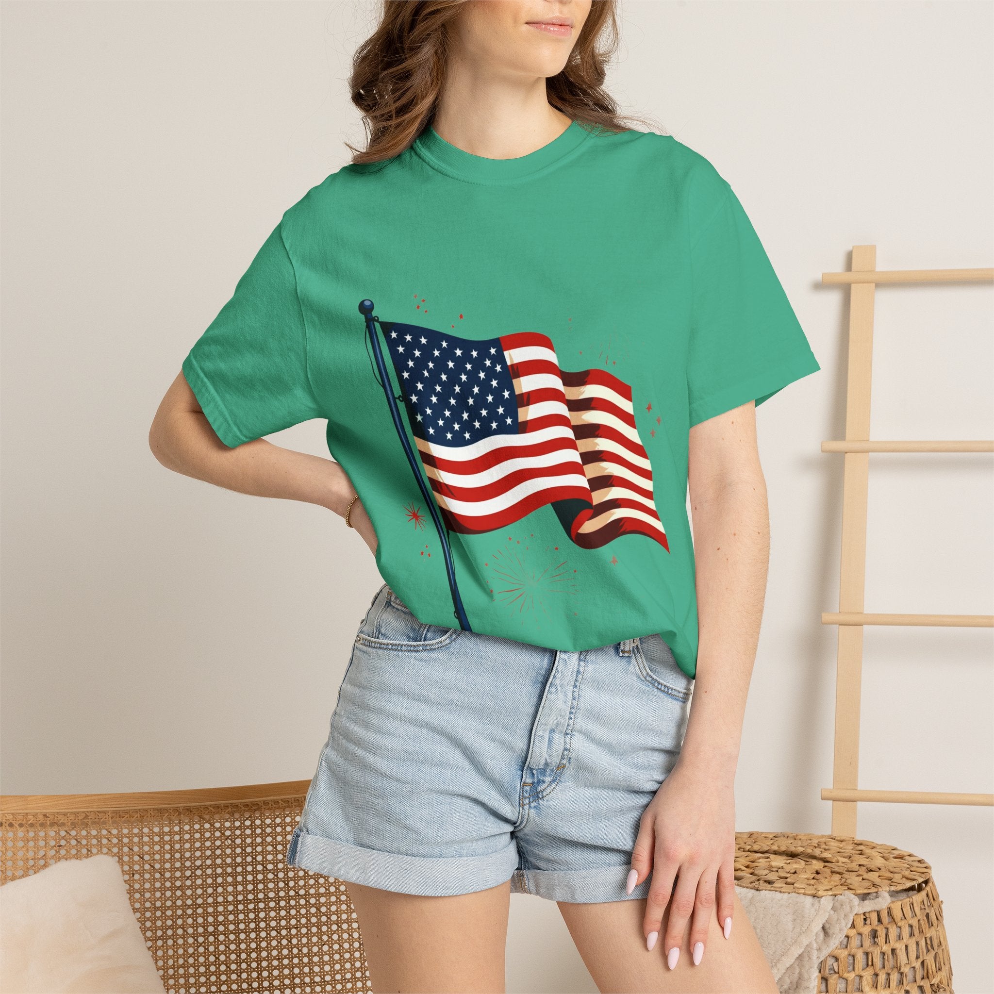 America’s Flag Garment-Dyed Tee