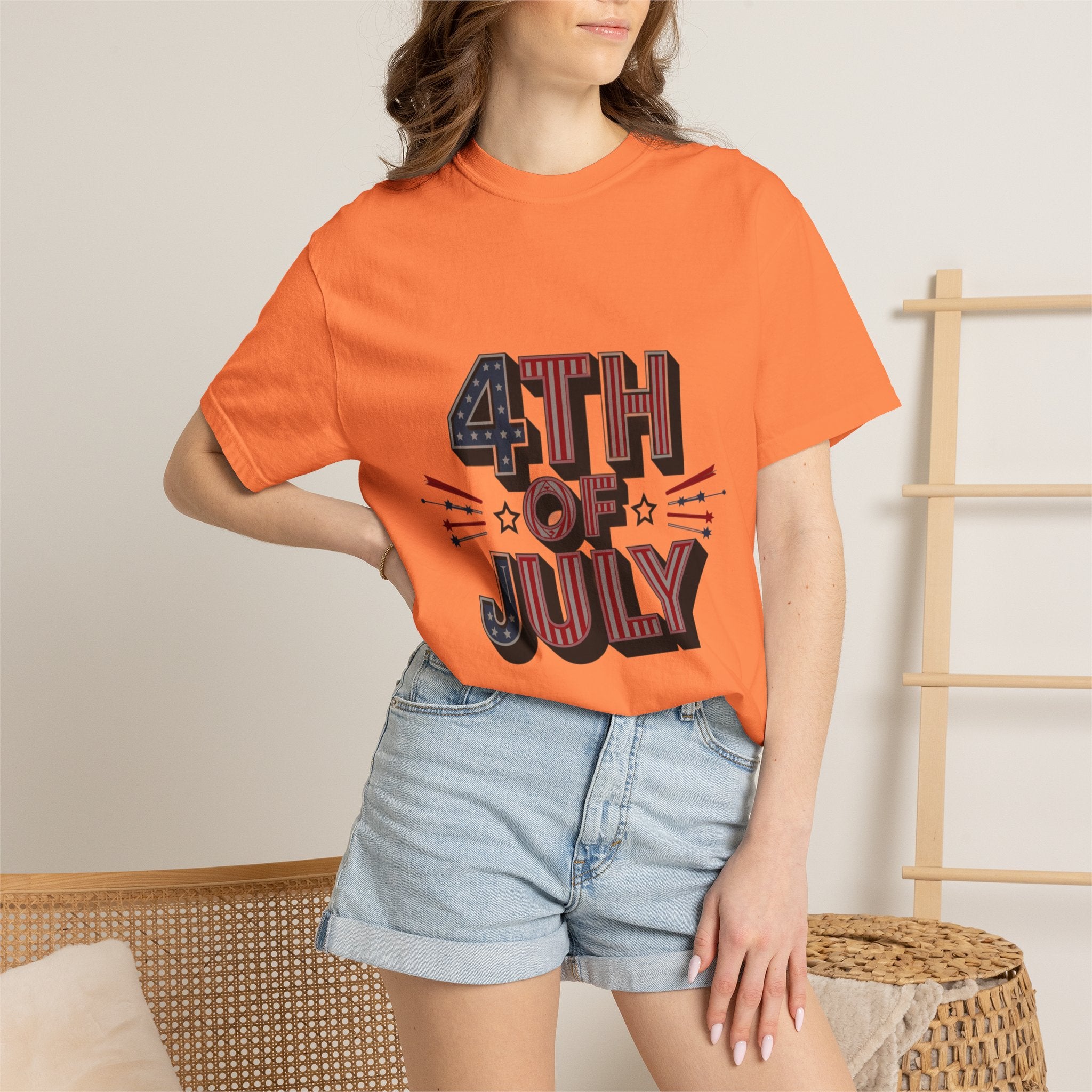 4th of July Garment-Dyed Tee