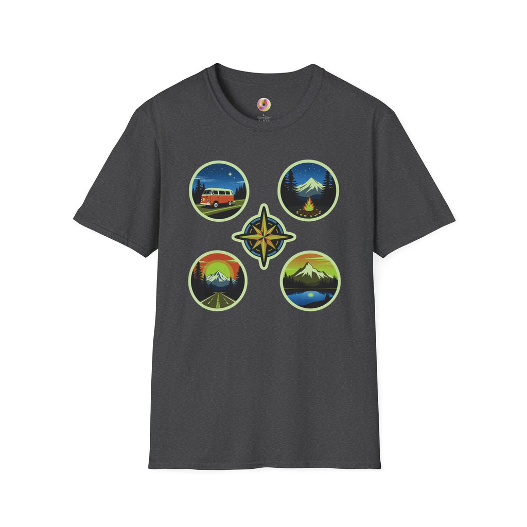 Adventure Badge Unisex Tee