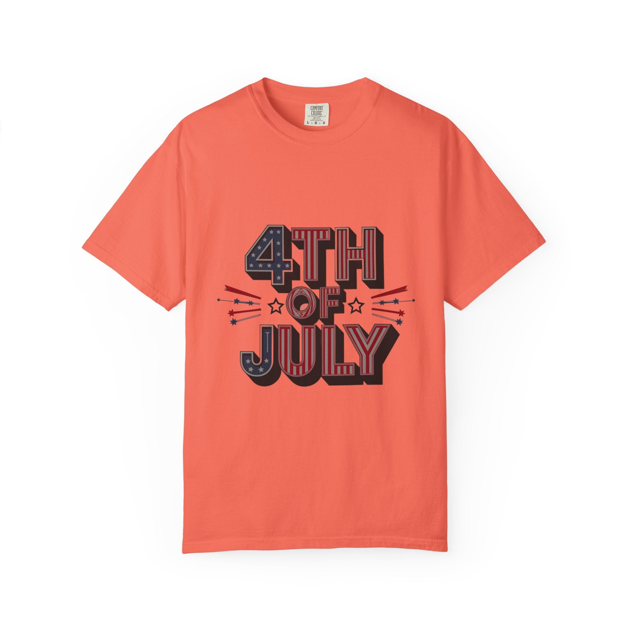 4th of July Garment-Dyed Tee