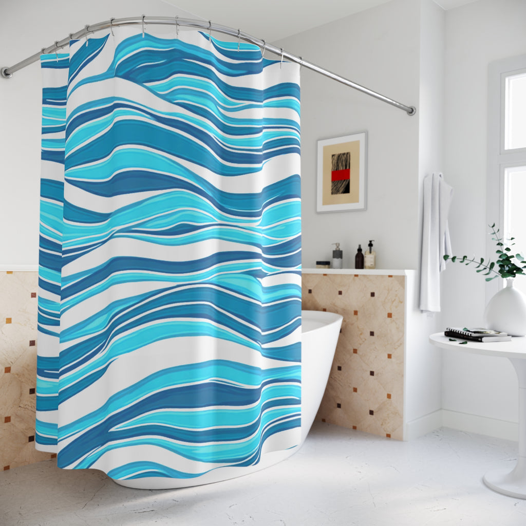 Ocean Wave Shower Curtain