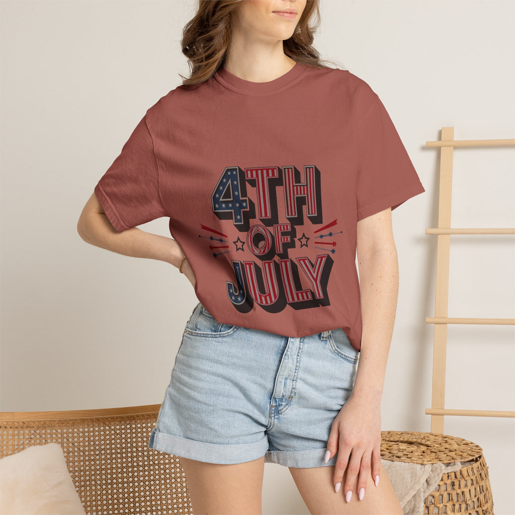 4th of July Garment-Dyed Tee