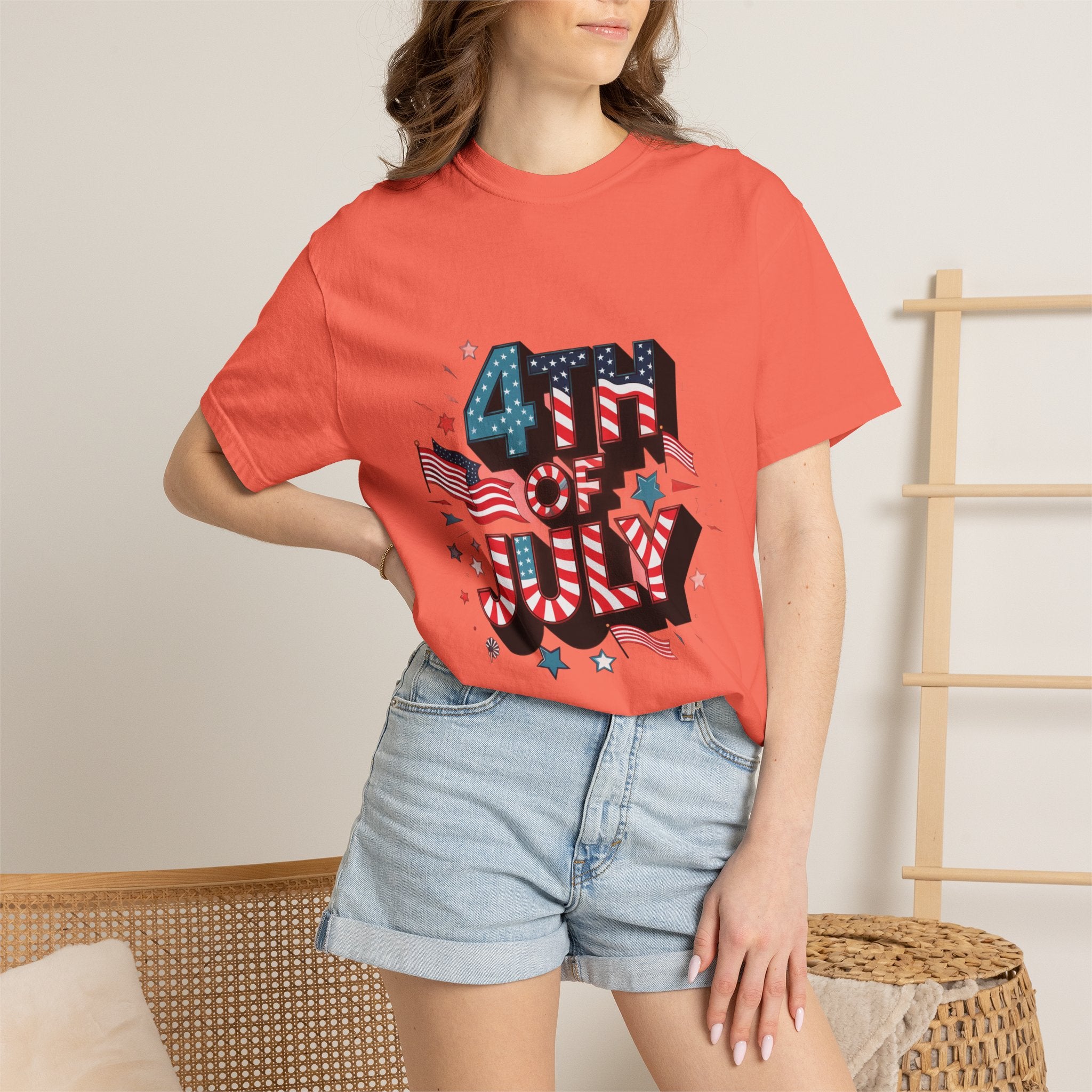 The 4th of Garment-Dyed Tee
