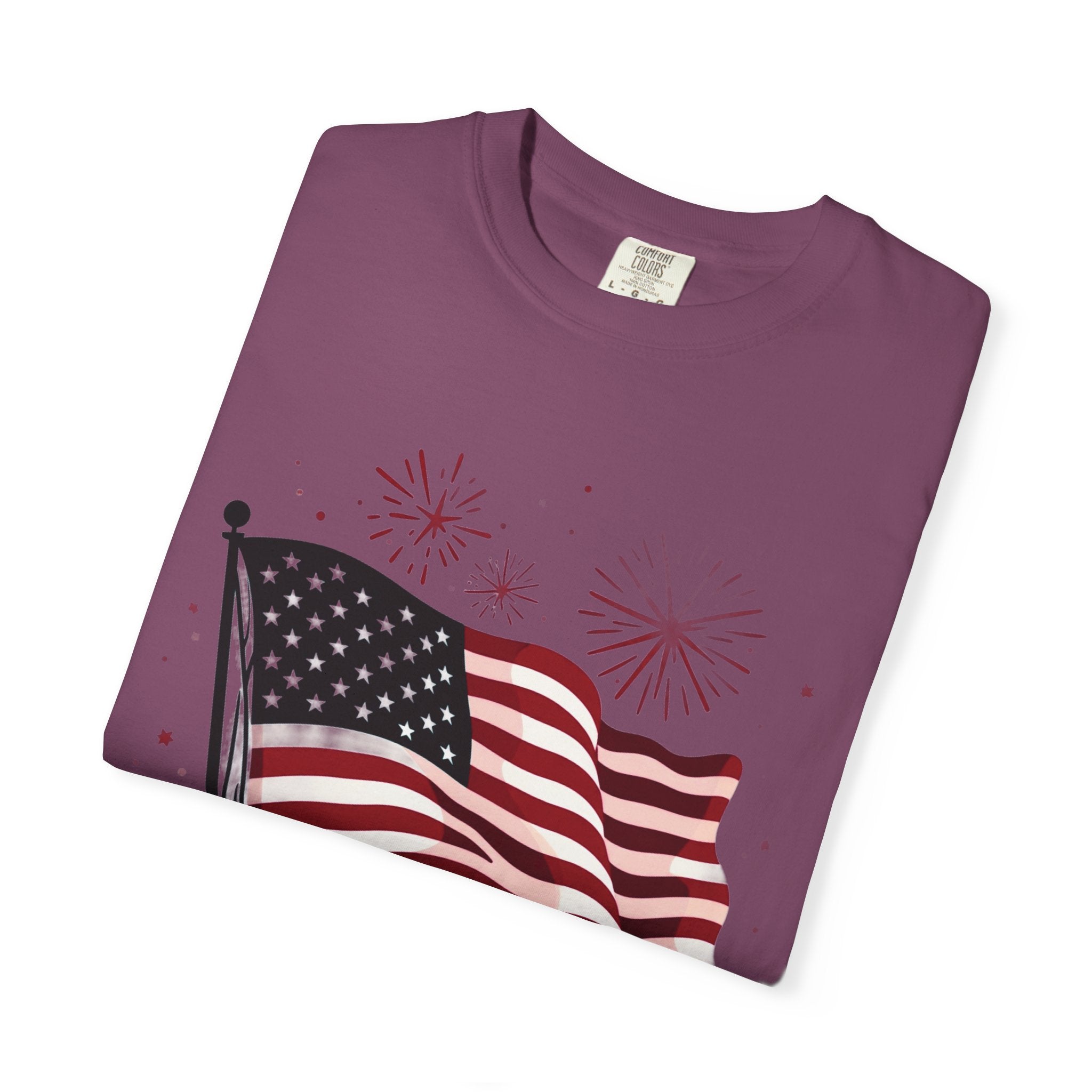 American Flag Garment-Dyed Tee