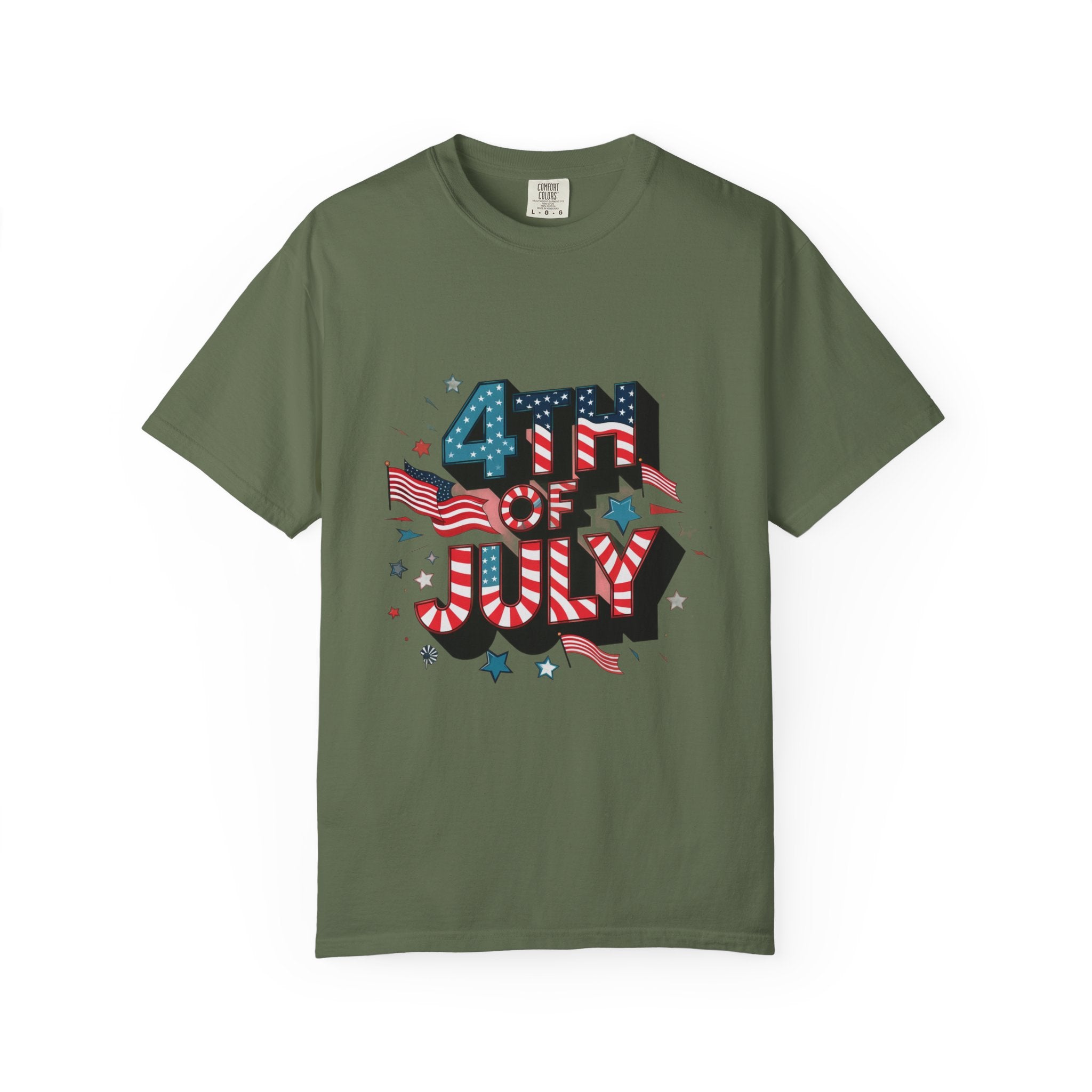 The 4th of Garment-Dyed Tee